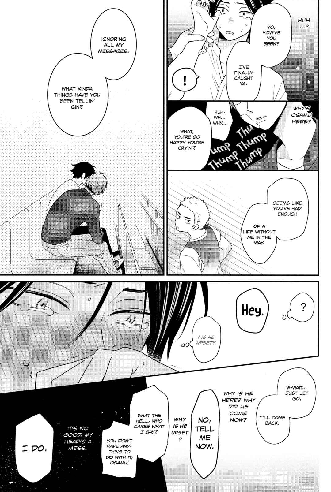 Page 41 Chapter Unknown_2347 Haikyu!! - Tomodachi Jigoku Anchuu Mitsu Semeku (Doujinshi)