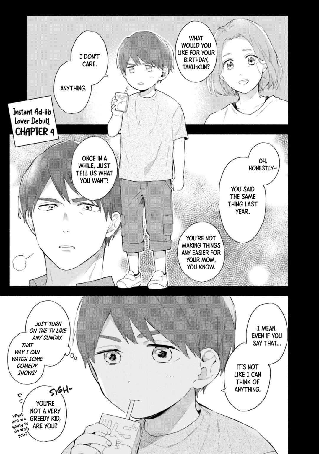 Page 3 Chapter 4 Sokuseki Ad-Lib Lover Debut!