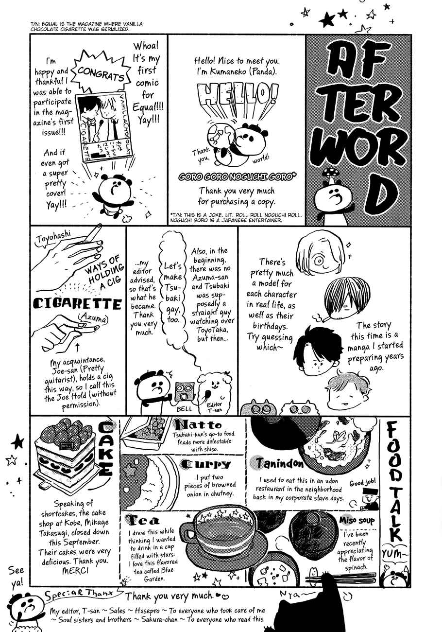 Page 6 Chapter 5.5 Vanilla Chocolate Cigarette