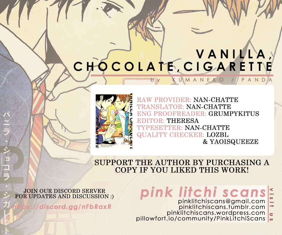Page 34 Chapter 3 Vanilla Chocolate Cigarette