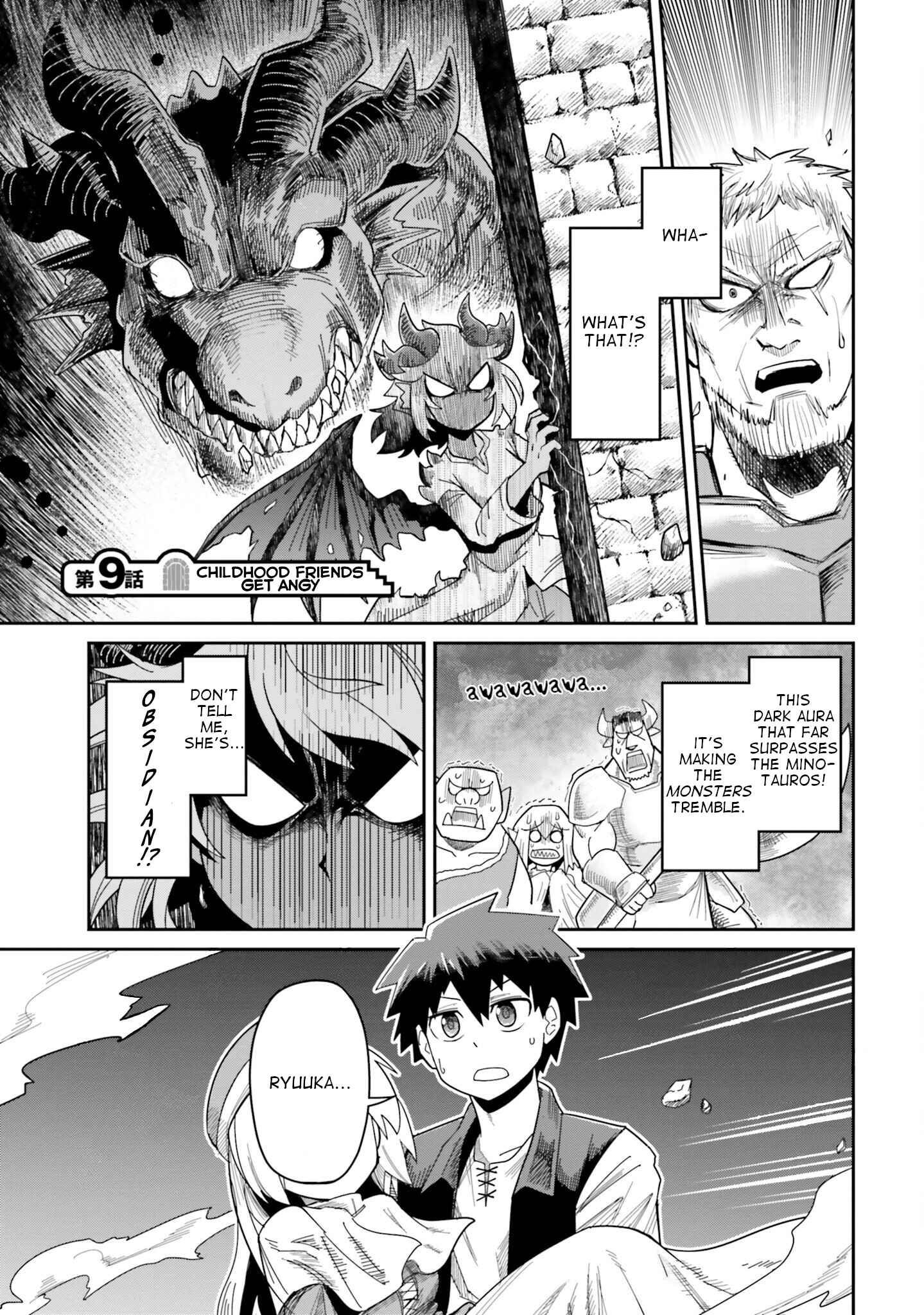 Page 1 Chapter 9 Dungeon no Osananajimi
