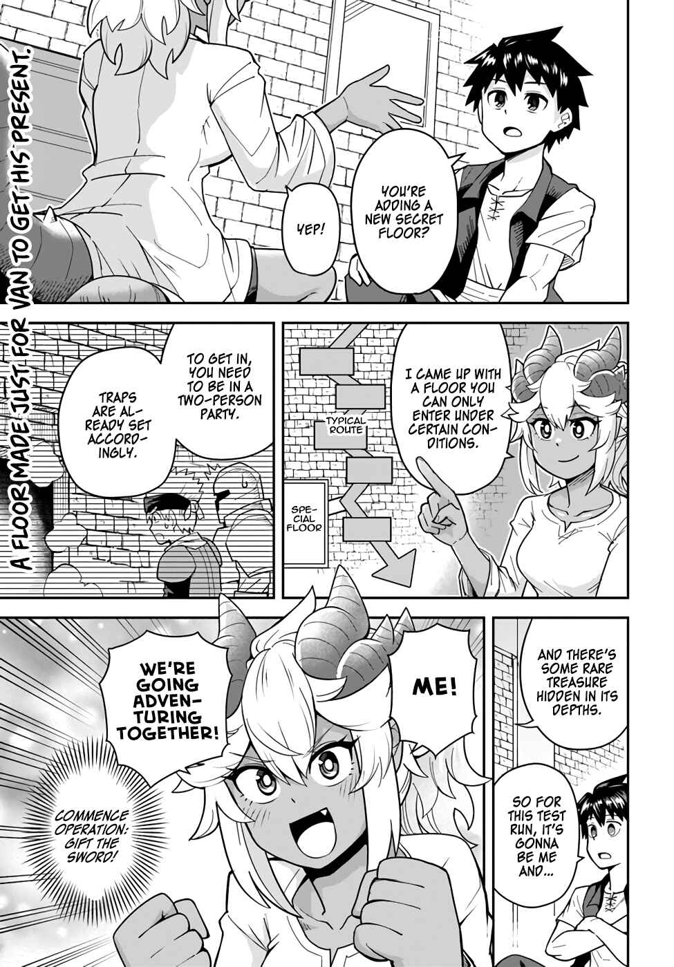 Page 1 Chapter 33.1 Dungeon no Osananajimi