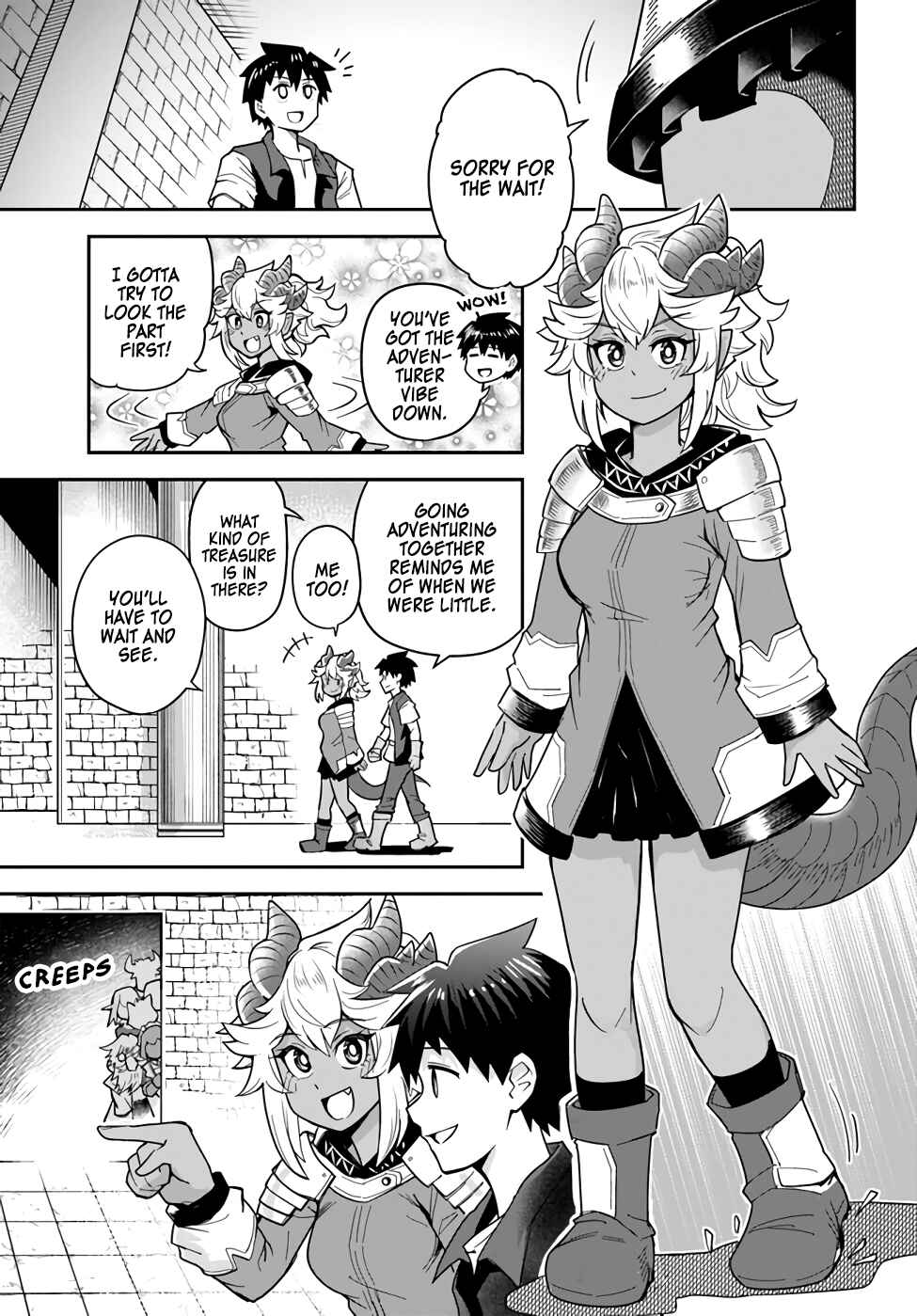 Page 3 Chapter 33.1 Dungeon no Osananajimi