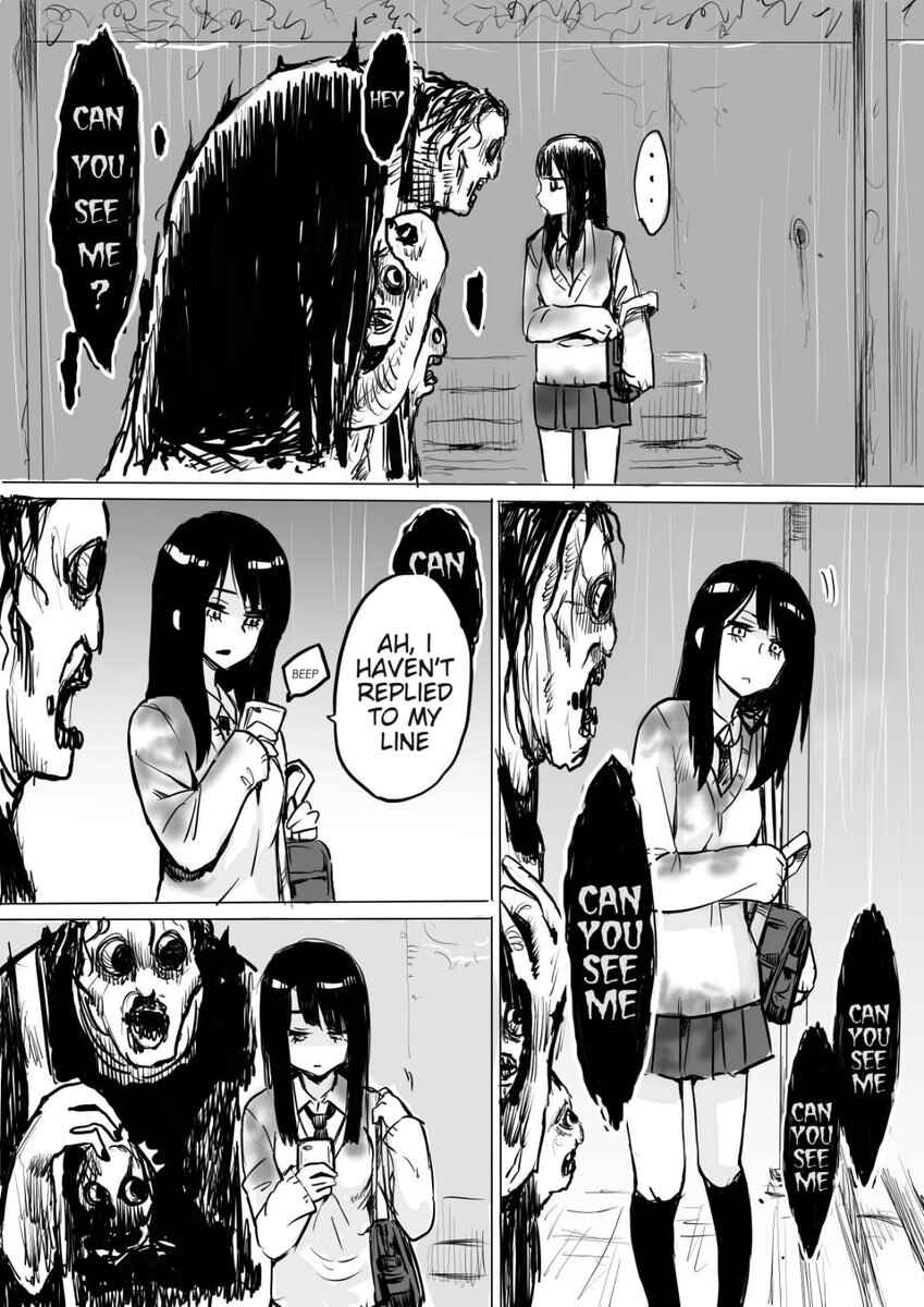 Page 3 Chapter 1 Mieruko-chan (Pre-Serialization)