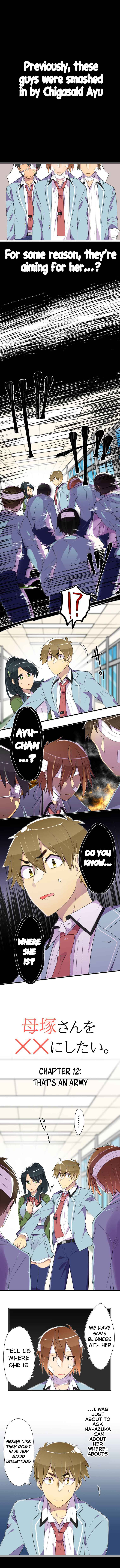Page 1 Chapter 12 Hahazuka-san wo ×× ni Shitai