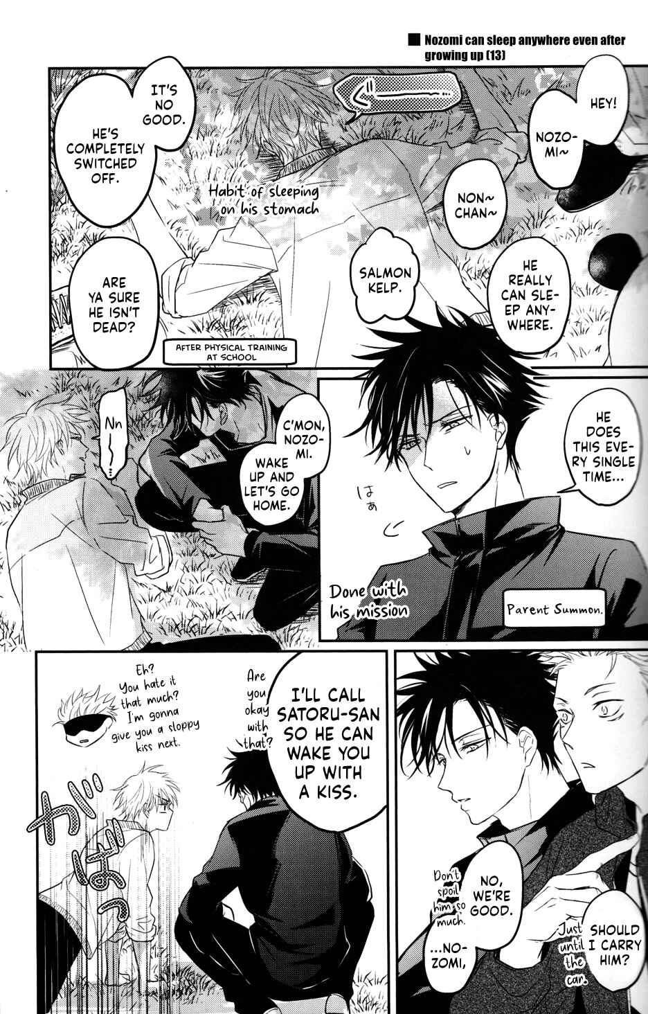 Page 45 Chapter Unknown_9ac6 Jujutsu Kaisen - 524 FAMILY!! (Doujinshi)