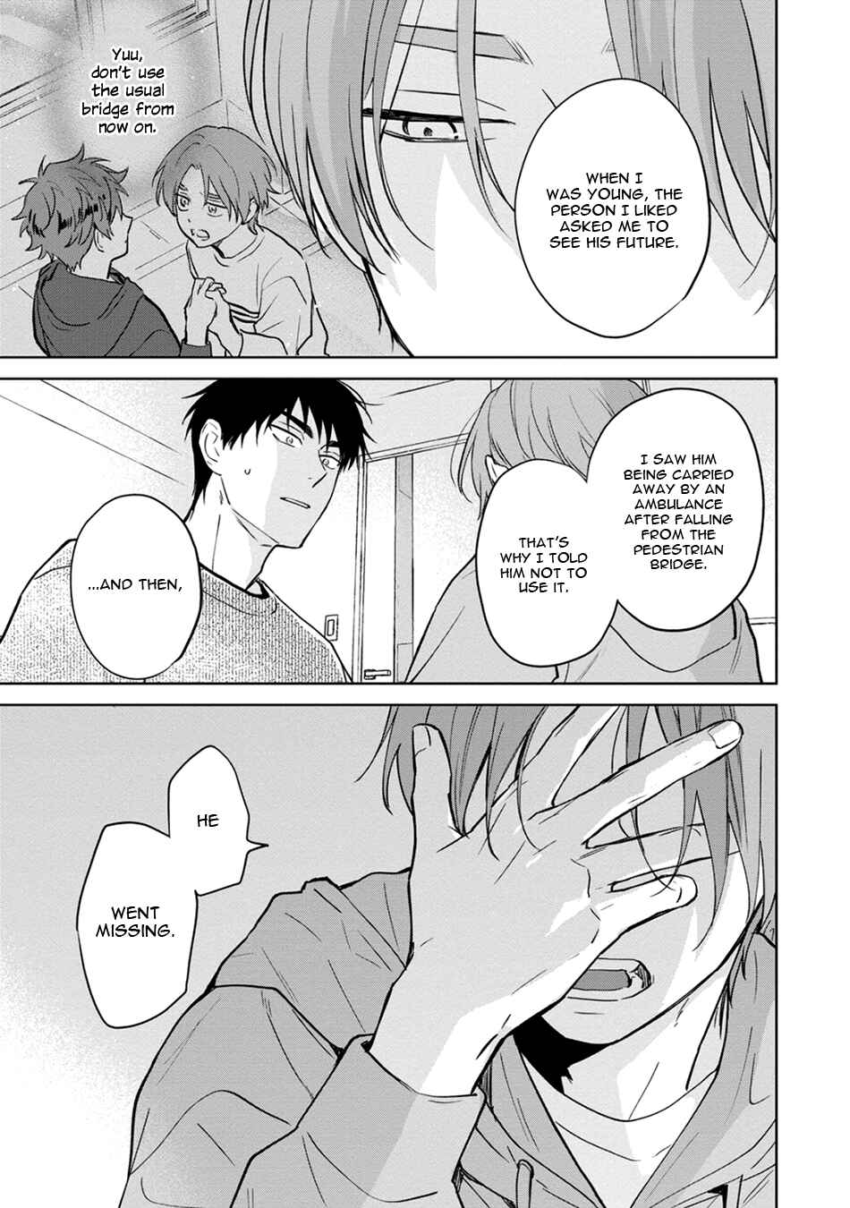 Page 15 Chapter 5 Kouun na Kimi to Boku no Mirai