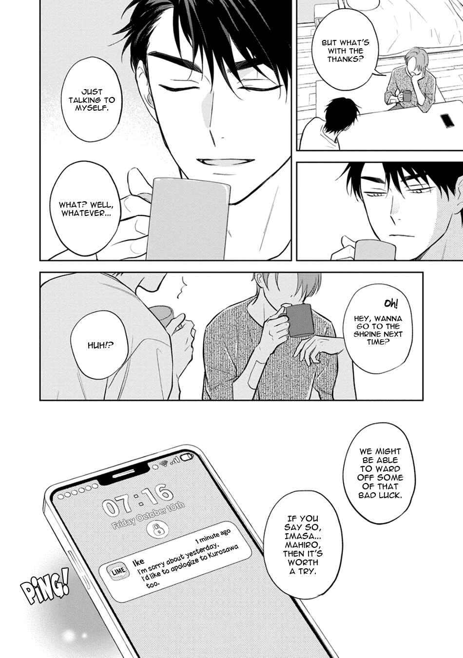 Page 38 Chapter 6 Kouun na Kimi to Boku no Mirai