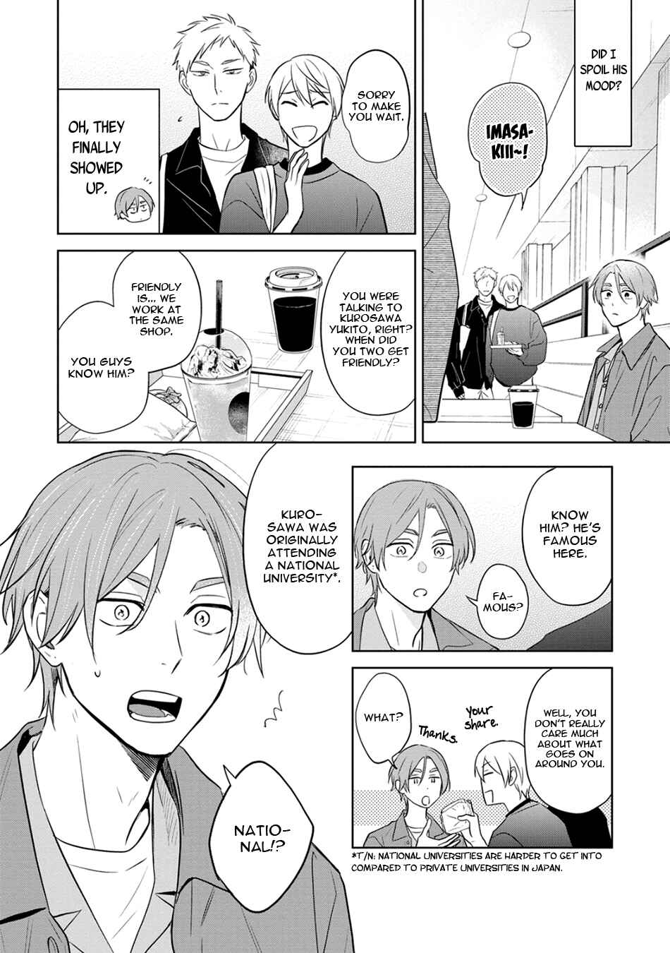 Page 8 Chapter 2 Kouun na Kimi to Boku no Mirai