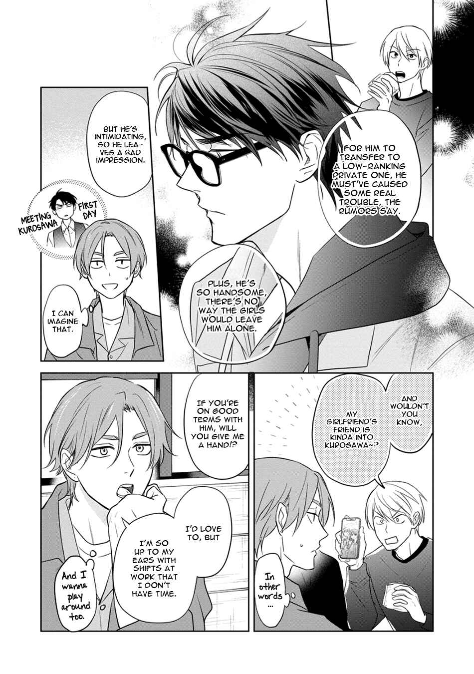 Page 9 Chapter 2 Kouun na Kimi to Boku no Mirai
