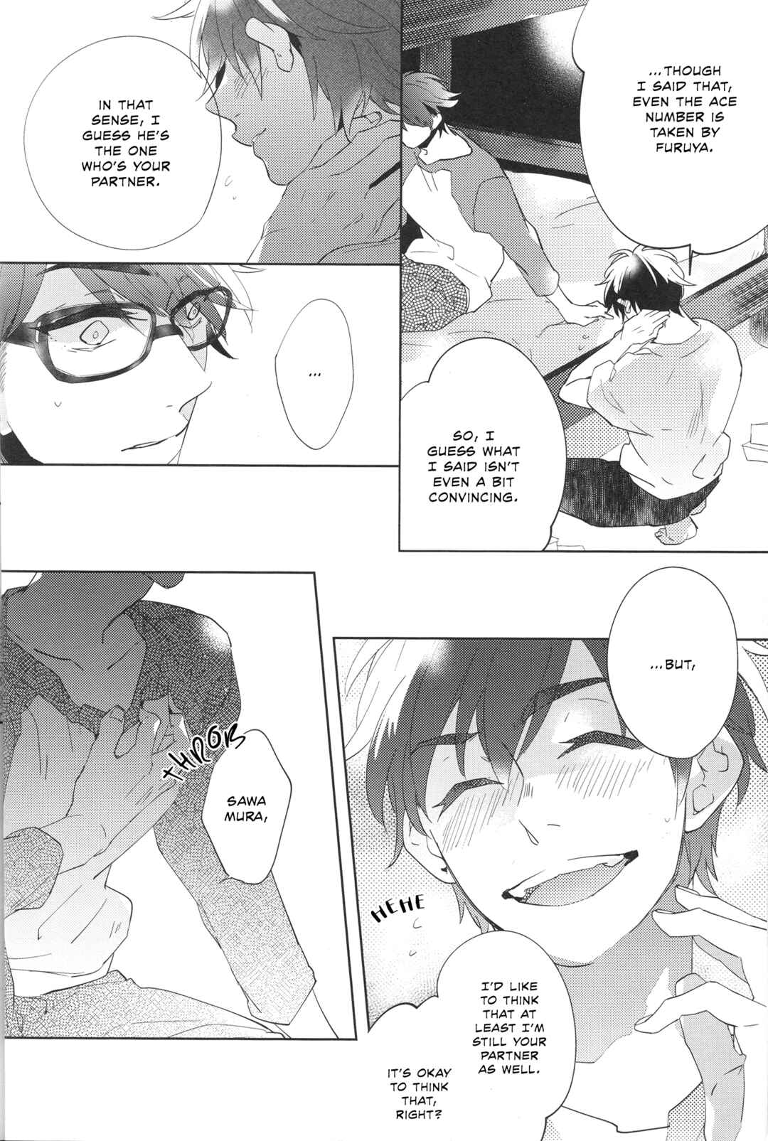 Page 21 Chapter Unknown_819a Diamond no Ace - Ame ga Yamu Made (Doujinshi)
