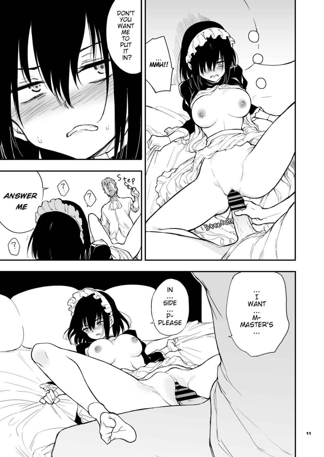 Page 10 Chapter 4 Maid Kyouiku. -Botsuraku Kizoku Rurikawa Tsubaki-