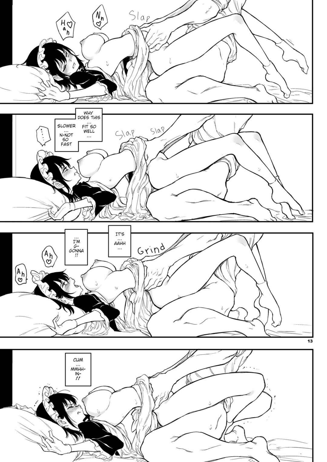 Page 12 Chapter 4 Maid Kyouiku. -Botsuraku Kizoku Rurikawa Tsubaki-