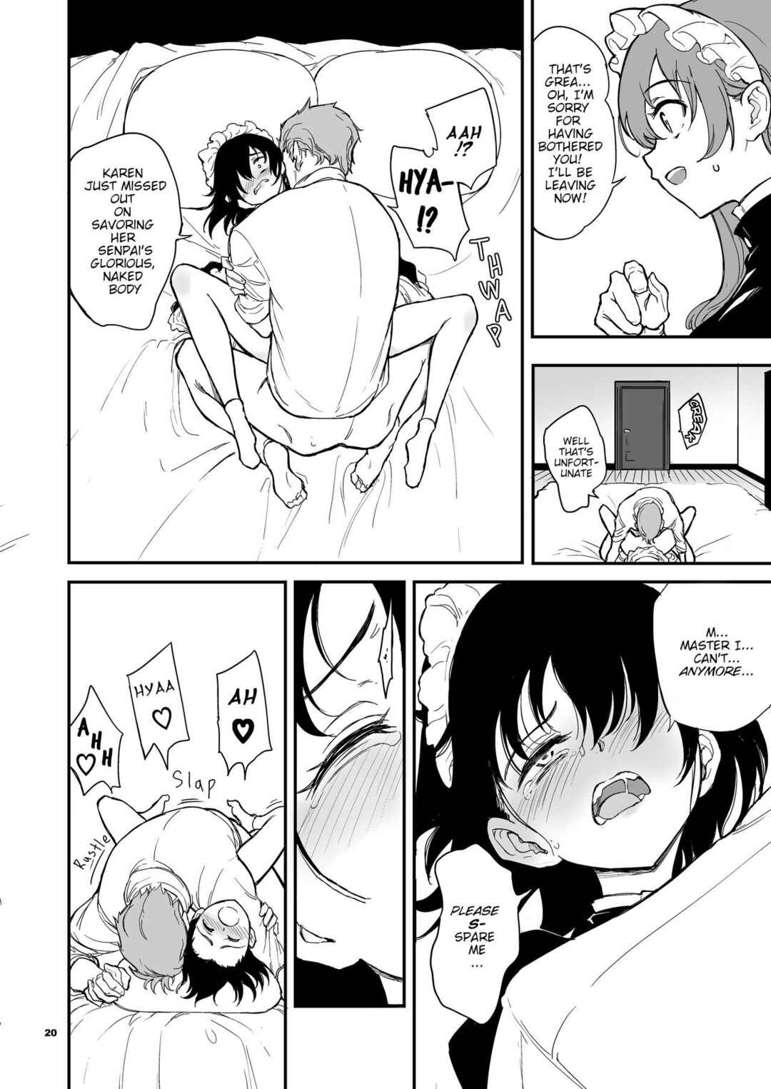Page 19 Chapter 4 Maid Kyouiku. -Botsuraku Kizoku Rurikawa Tsubaki-