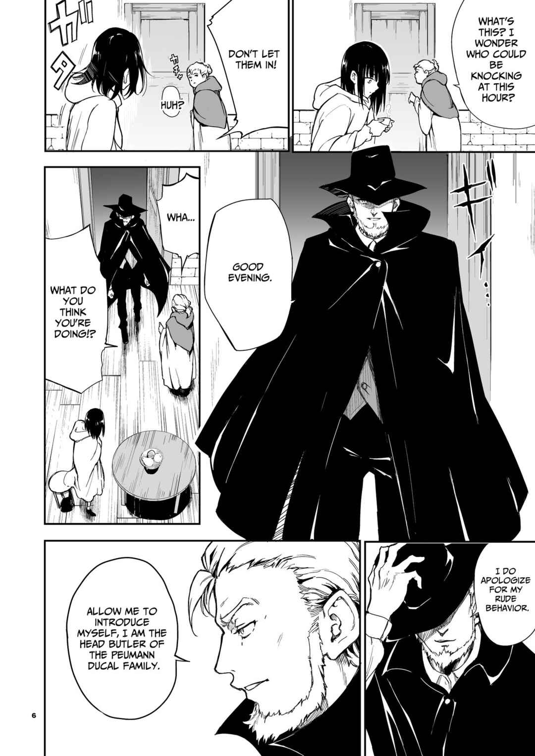 Page 6 Chapter 6 Maid Kyouiku. -Botsuraku Kizoku Rurikawa Tsubaki-