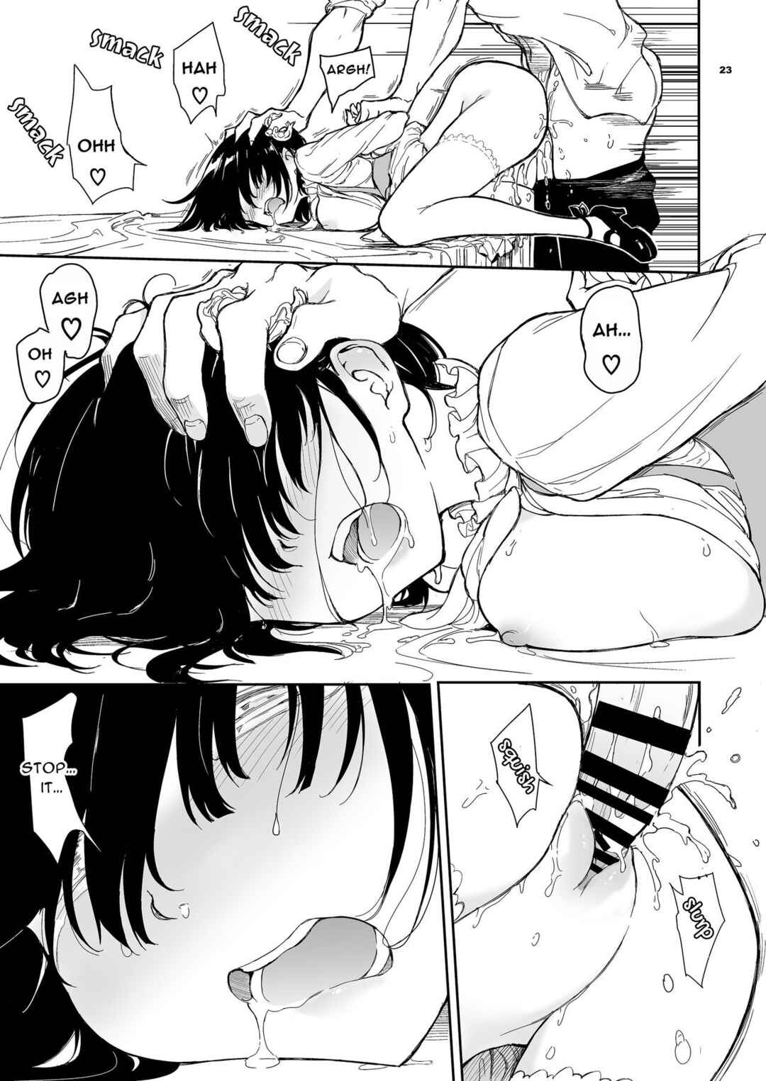 Page 23 Chapter 5 Maid Kyouiku. -Botsuraku Kizoku Rurikawa Tsubaki-