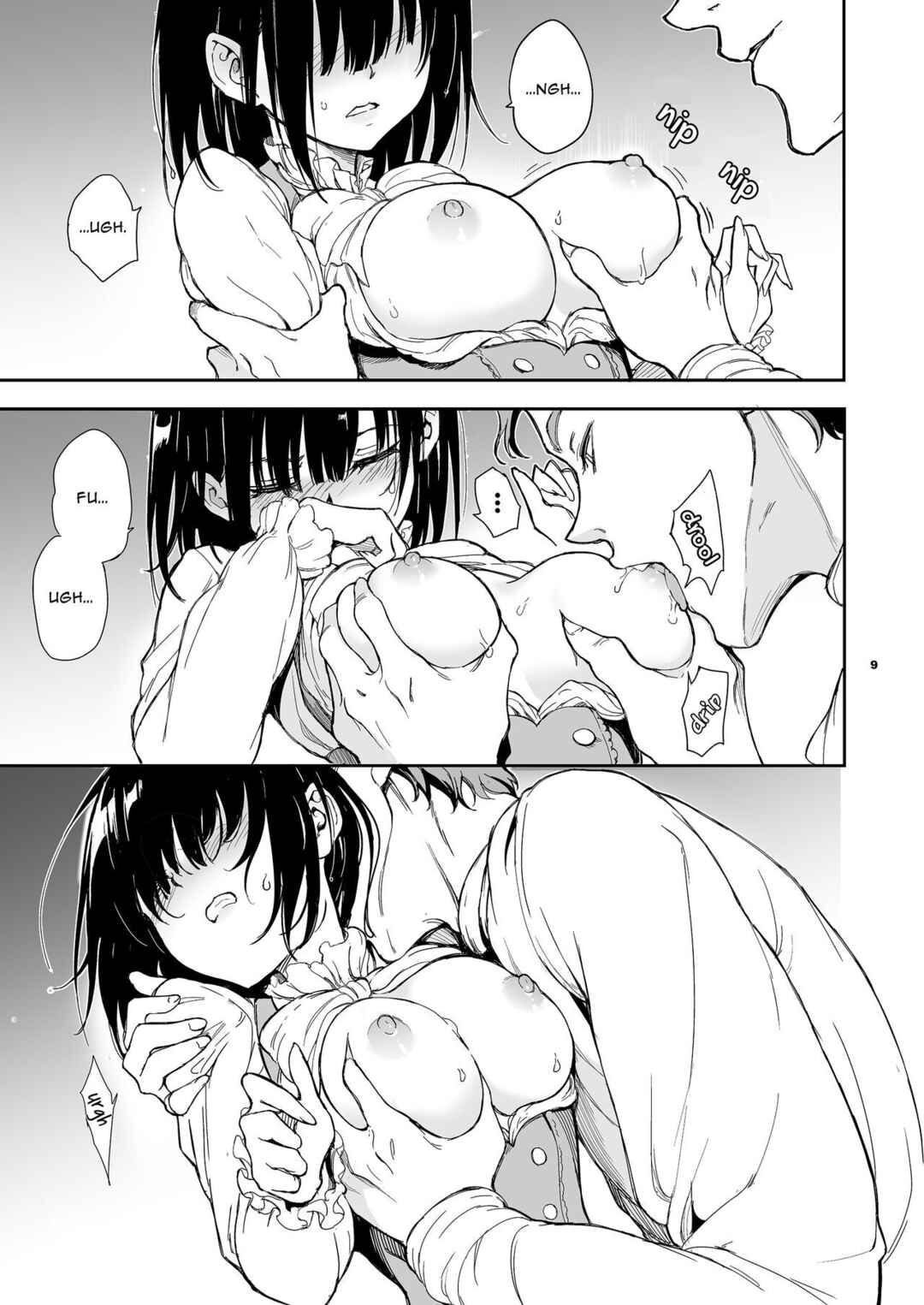 Page 9 Chapter 5 Maid Kyouiku. -Botsuraku Kizoku Rurikawa Tsubaki-