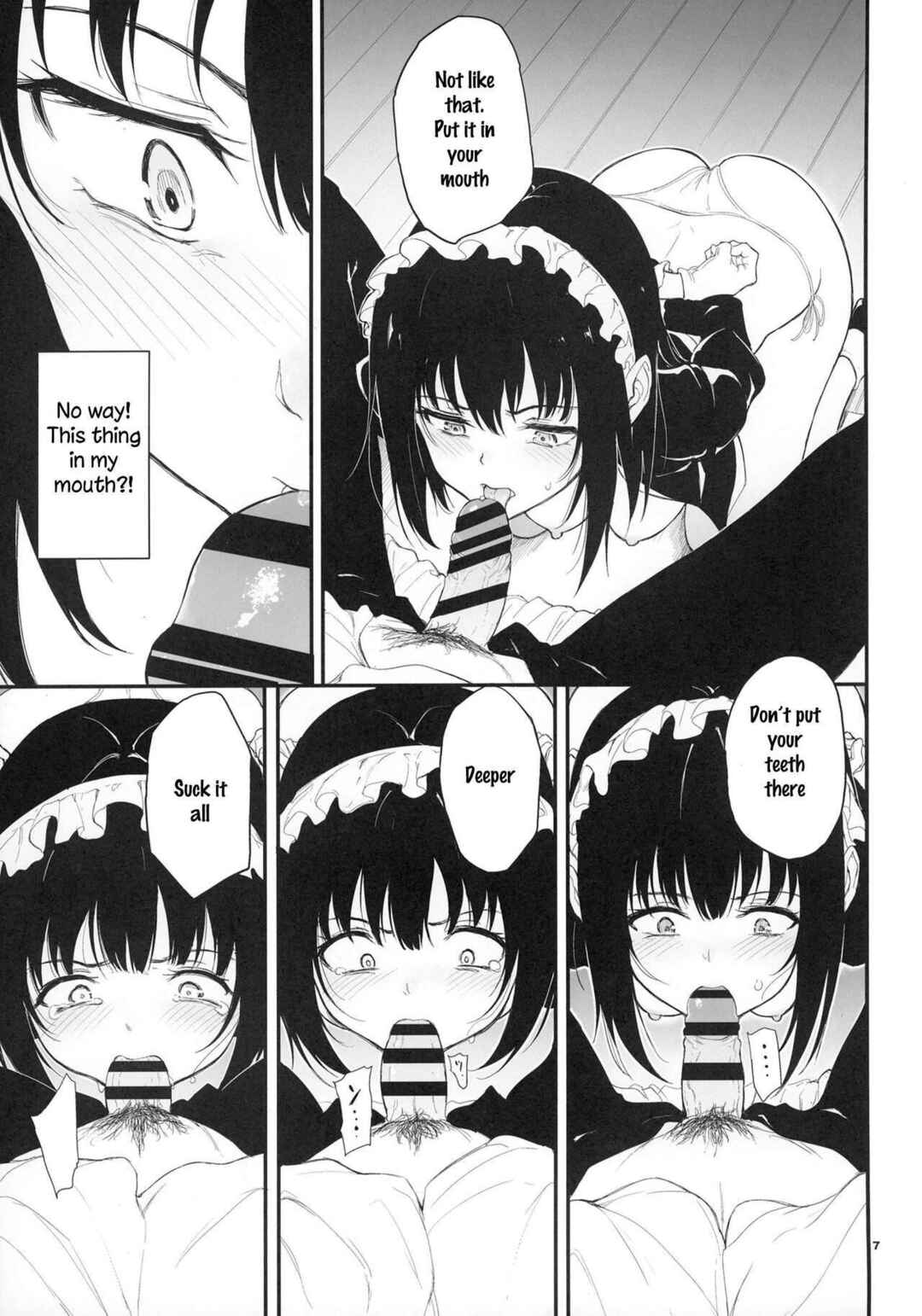 Page 6 Chapter 2 Maid Kyouiku. -Botsuraku Kizoku Rurikawa Tsubaki-