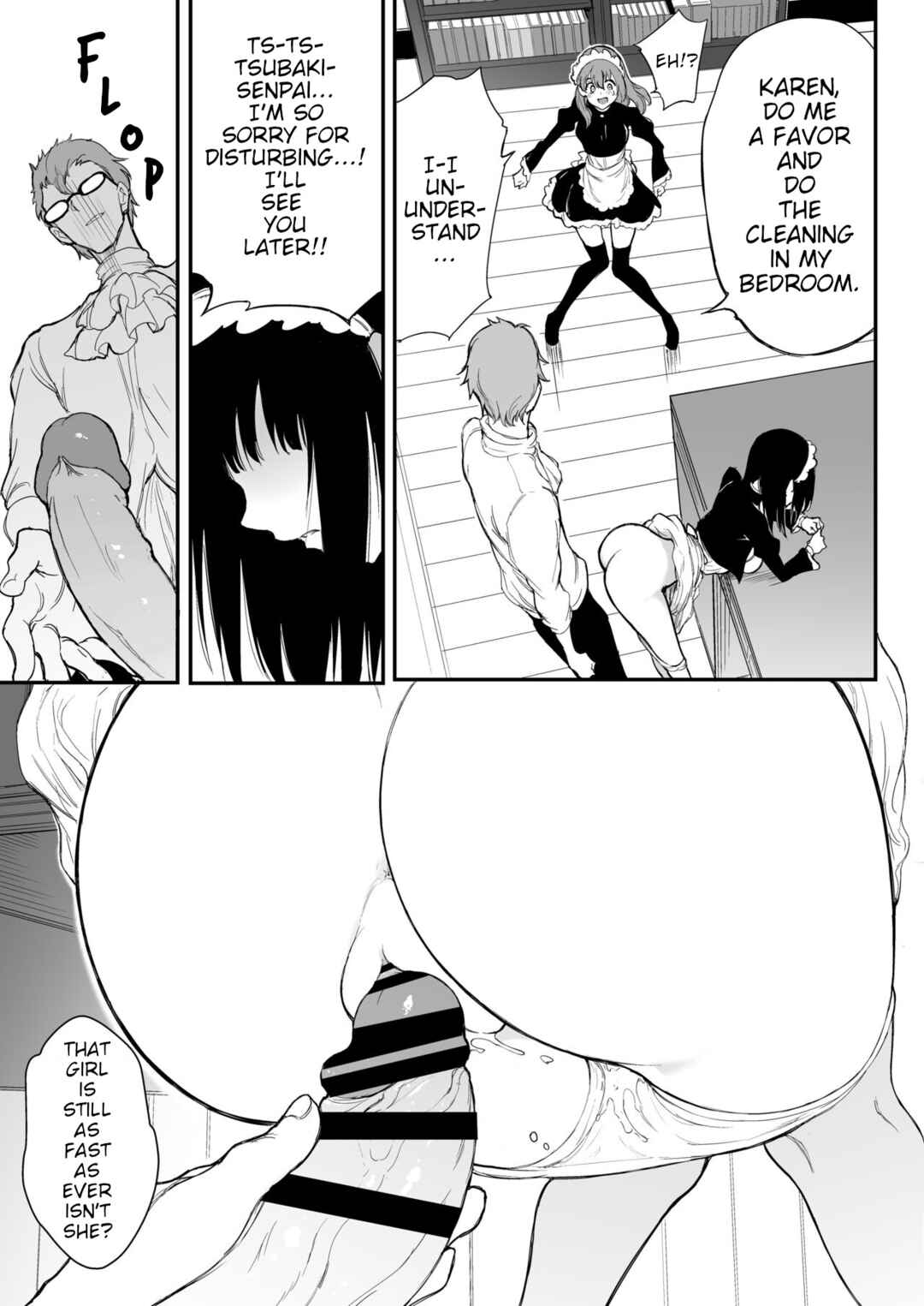 Page 15 Chapter 3 Maid Kyouiku. -Botsuraku Kizoku Rurikawa Tsubaki-