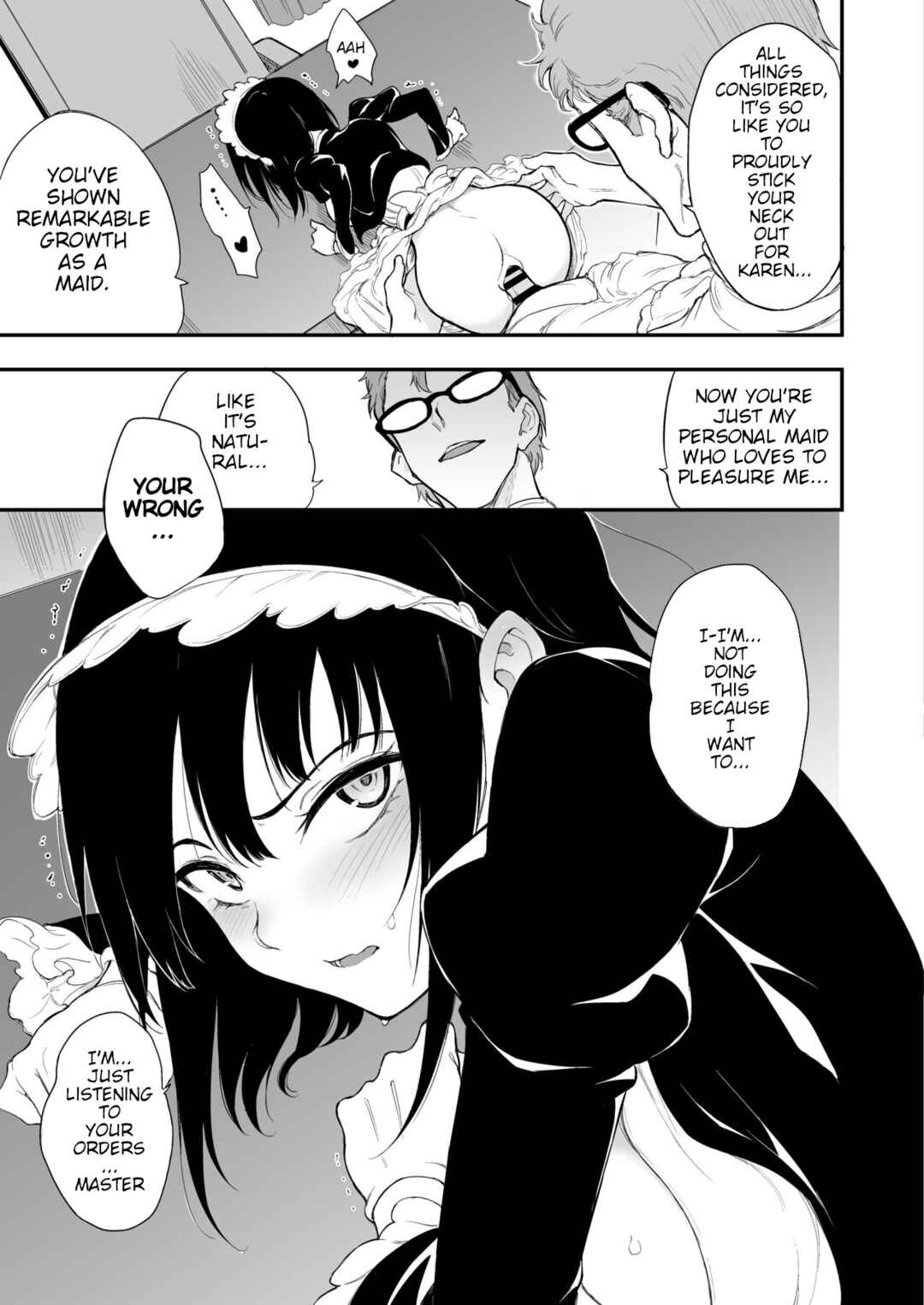 Page 17 Chapter 3 Maid Kyouiku. -Botsuraku Kizoku Rurikawa Tsubaki-