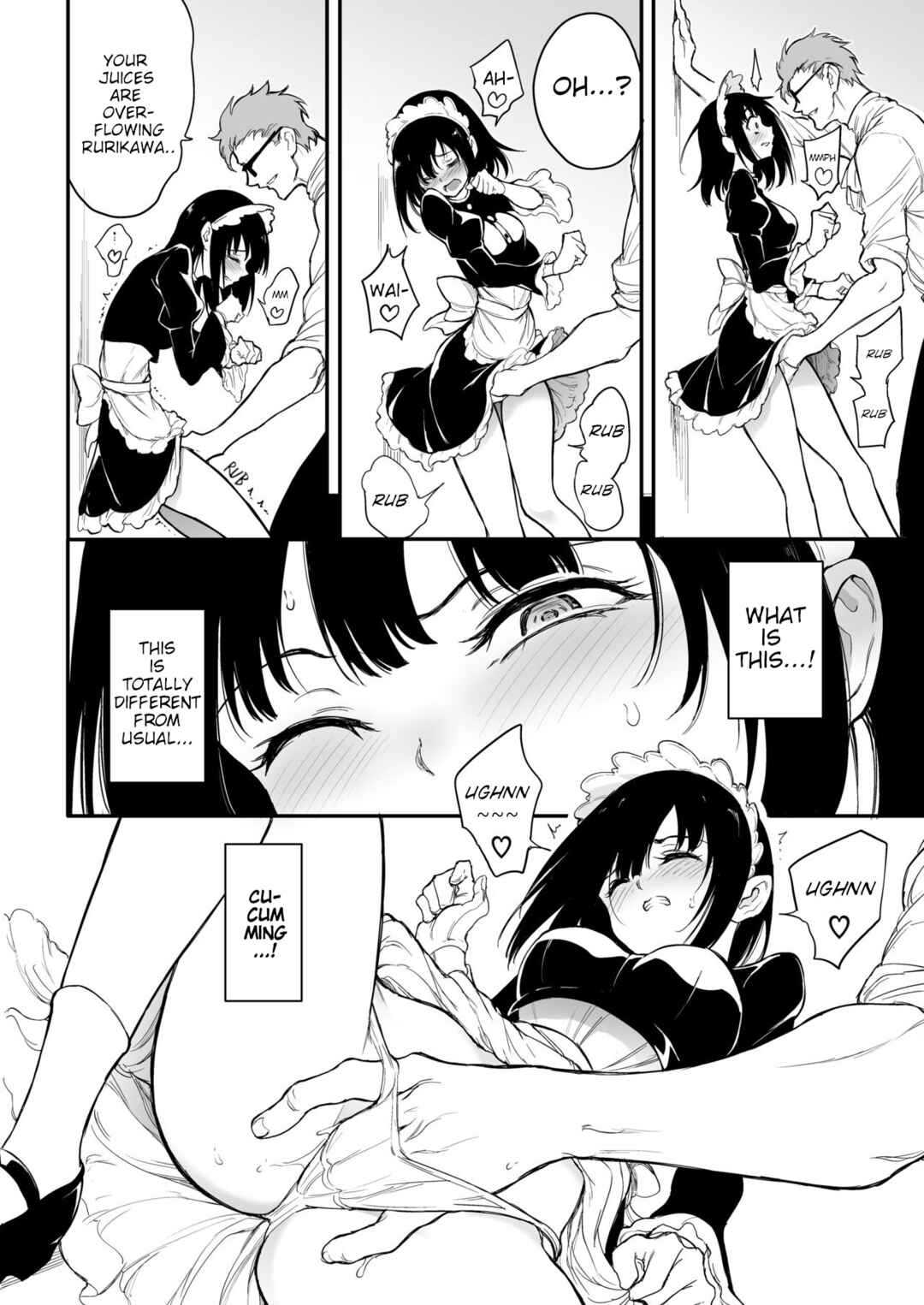 Page 6 Chapter 3 Maid Kyouiku. -Botsuraku Kizoku Rurikawa Tsubaki-
