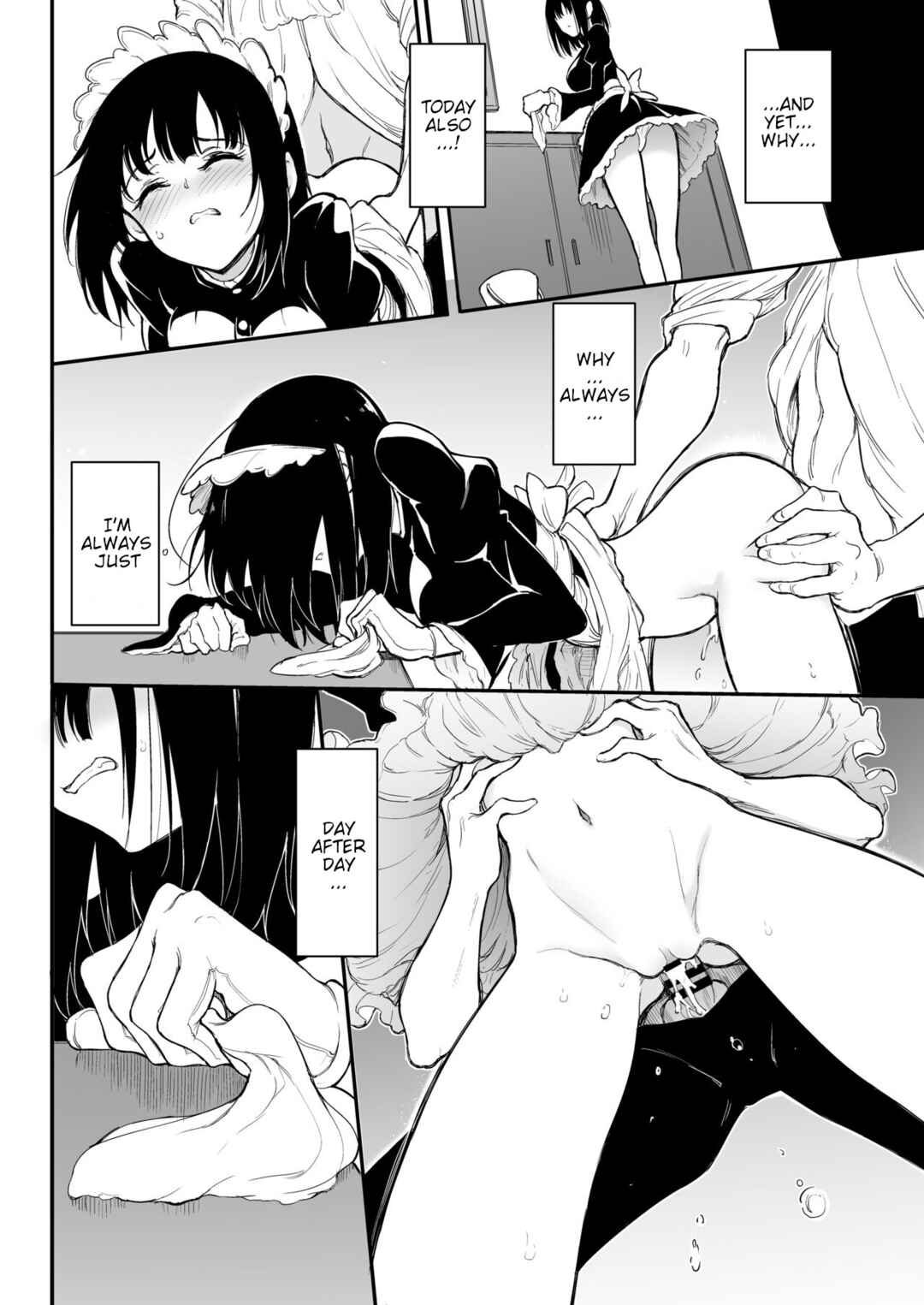 Page 8 Chapter 3 Maid Kyouiku. -Botsuraku Kizoku Rurikawa Tsubaki-