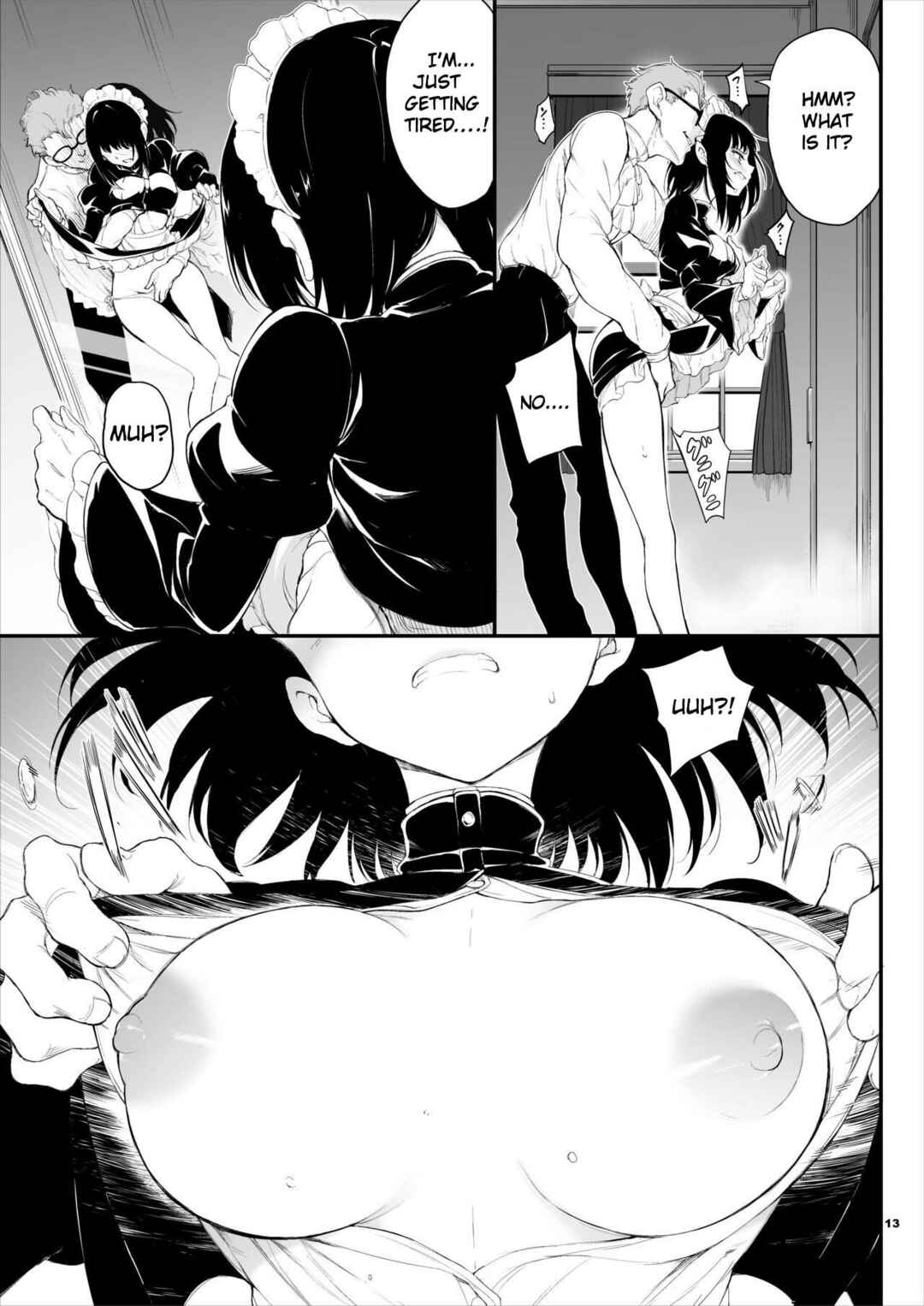 Page 12 Chapter 1 Maid Kyouiku. -Botsuraku Kizoku Rurikawa Tsubaki-