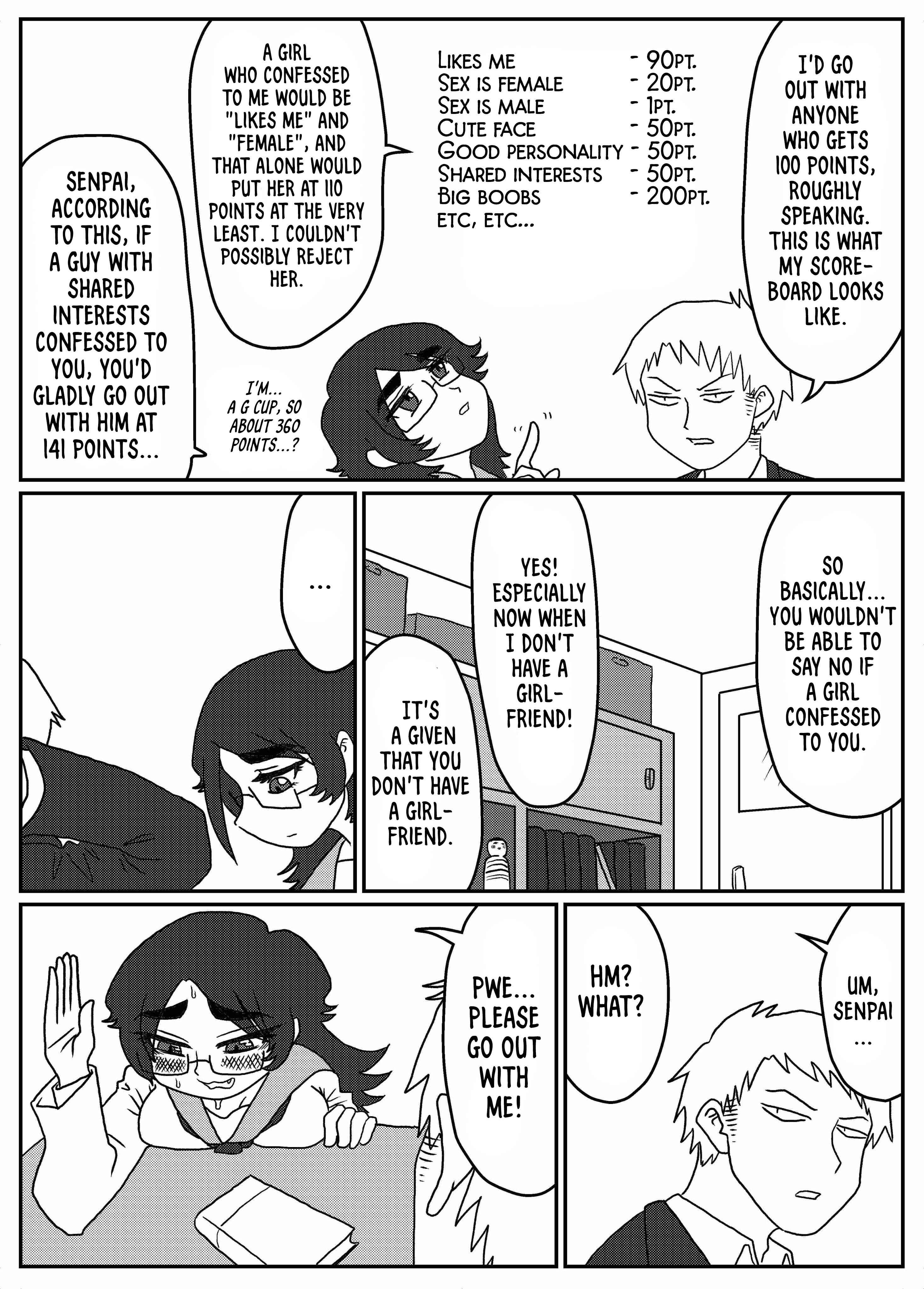 Page 3 Chapter Unknown_7f1a A story about a senpai who wants to reject a girl at least once.