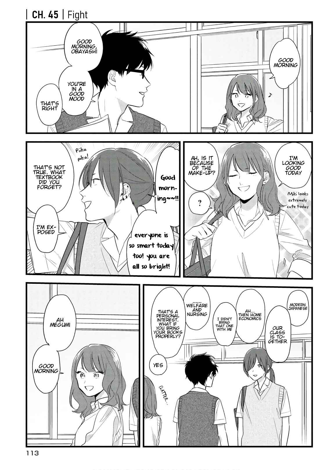Page 1 Chapter 45 Soushi Souai