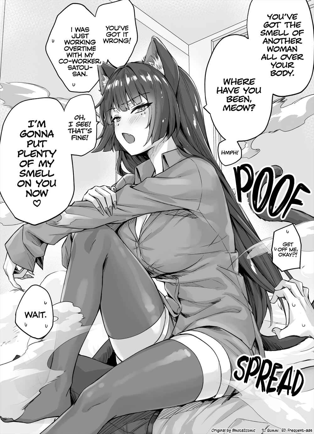 Page 2 Chapter 4 Dokusen Yoku ga Tsuyo Sugiru Yandere Kai Neko-chan