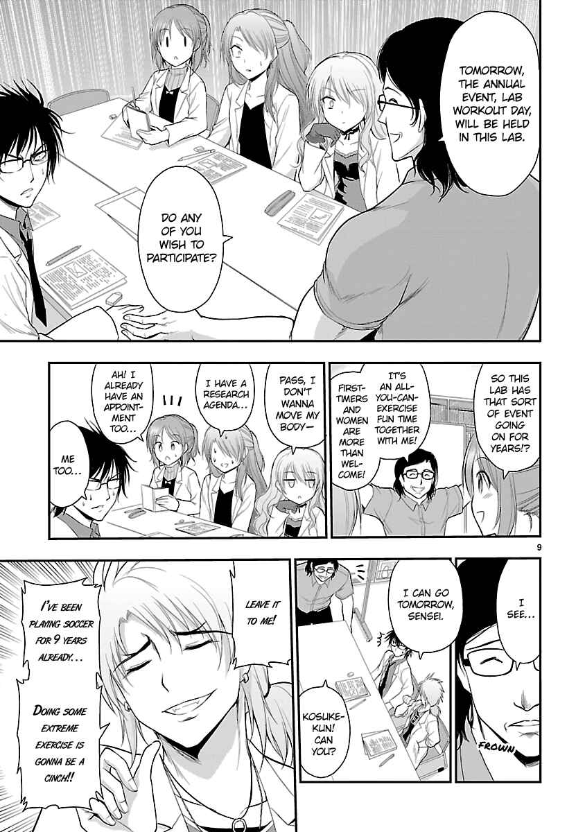 Page 9 Chapter 38 Rikei ga Koi ni Ochita no de Shoumei shitemita