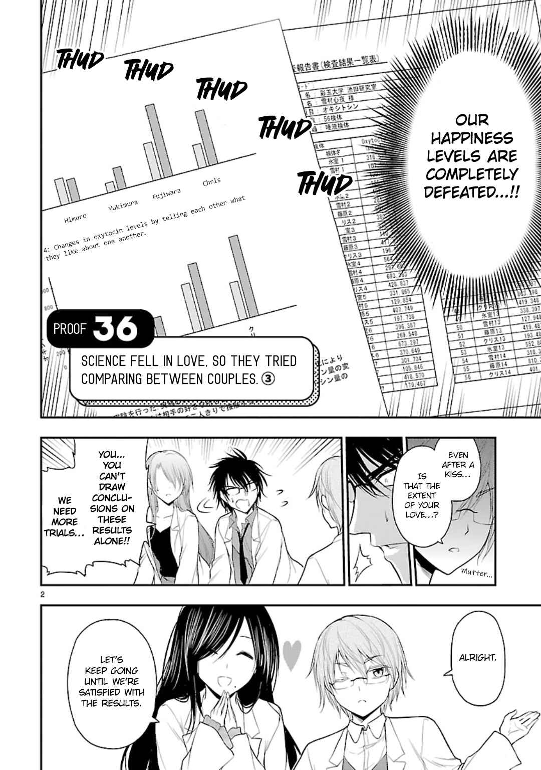 Page 2 Chapter 36 Rikei ga Koi ni Ochita no de Shoumei shitemita