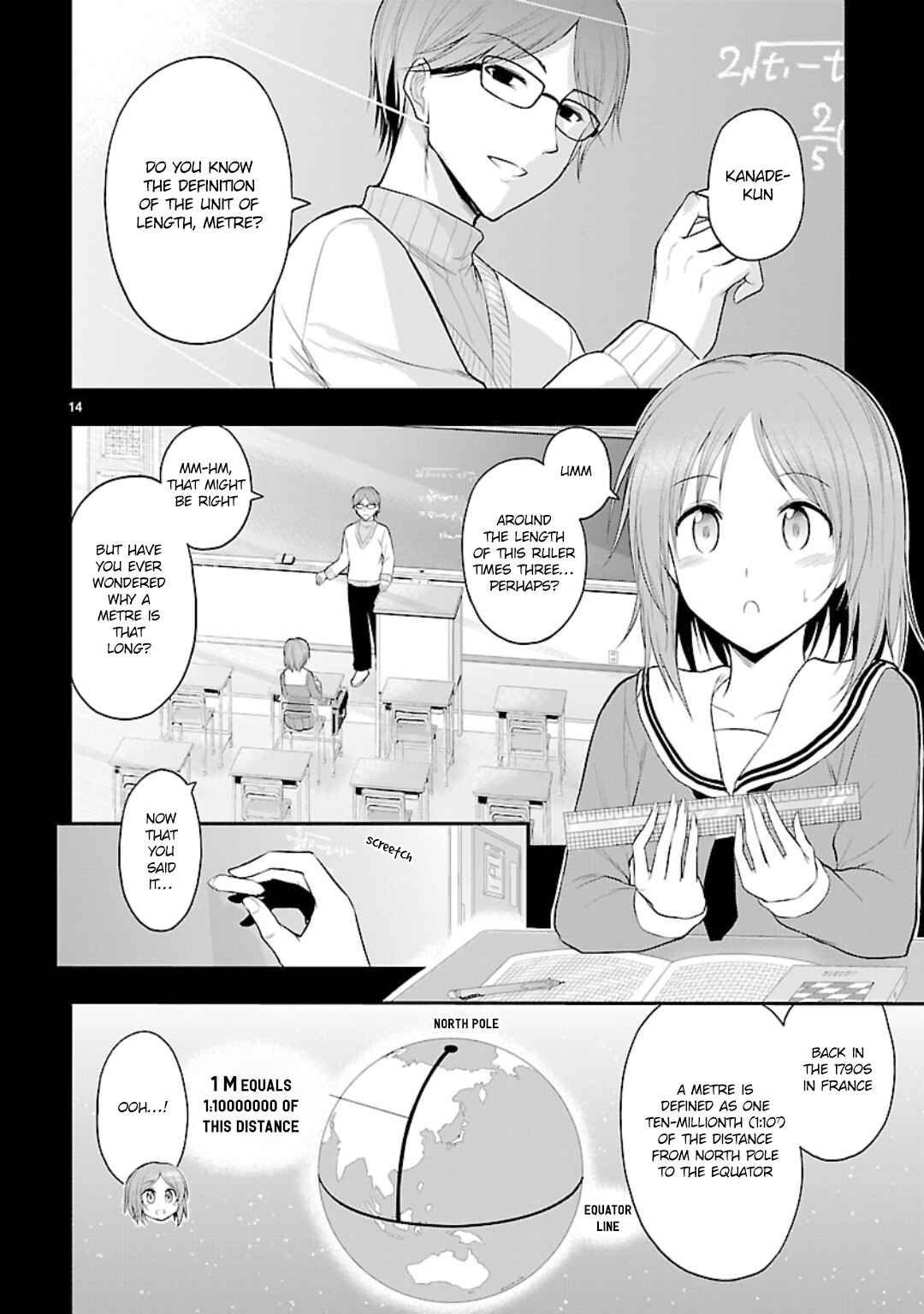Page 14 Chapter 43 Rikei ga Koi ni Ochita no de Shoumei shitemita