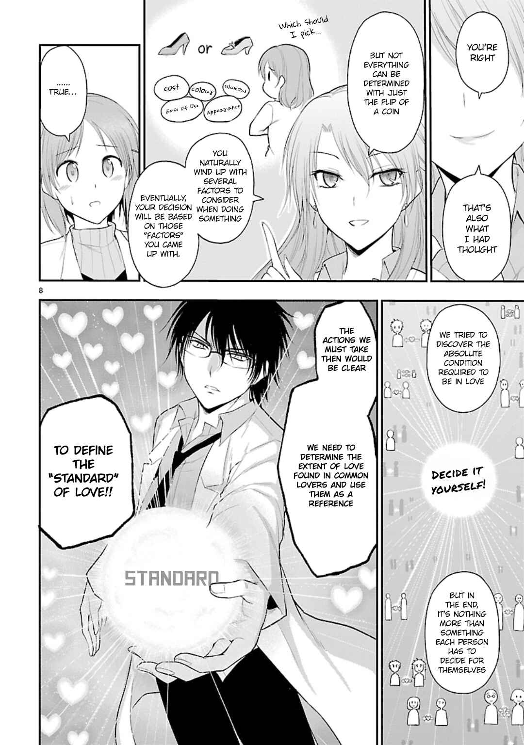 Page 8 Chapter 43 Rikei ga Koi ni Ochita no de Shoumei shitemita