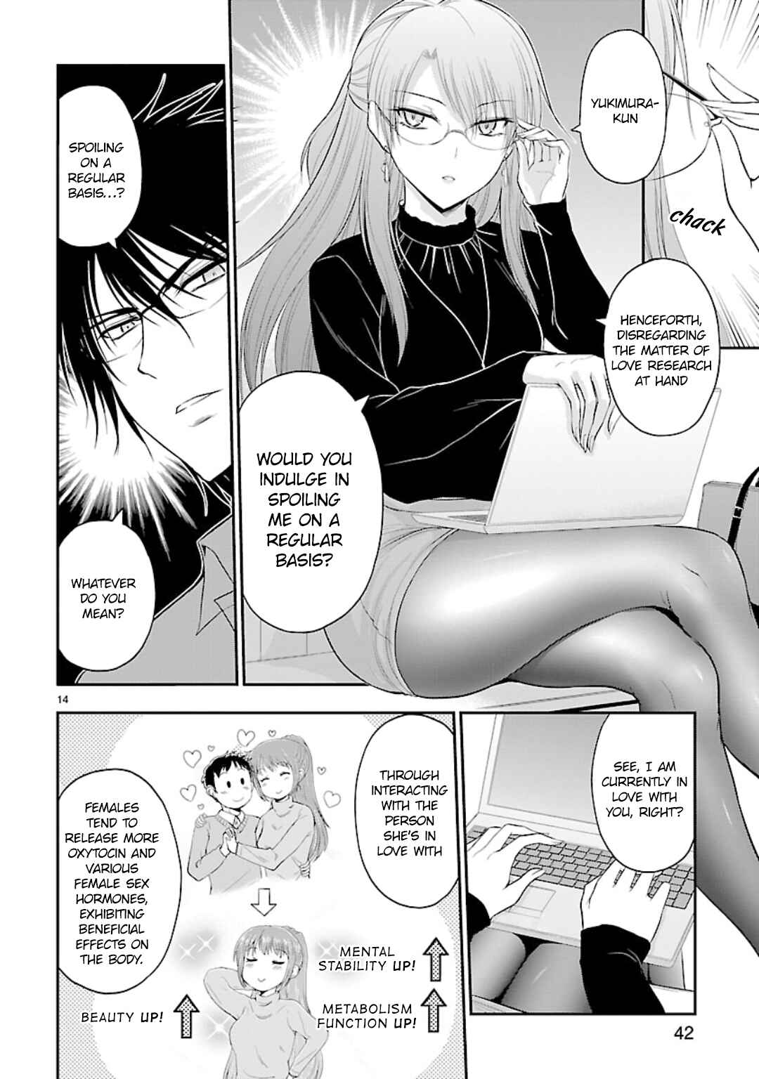 Page 11 Chapter 42 Rikei ga Koi ni Ochita no de Shoumei shitemita