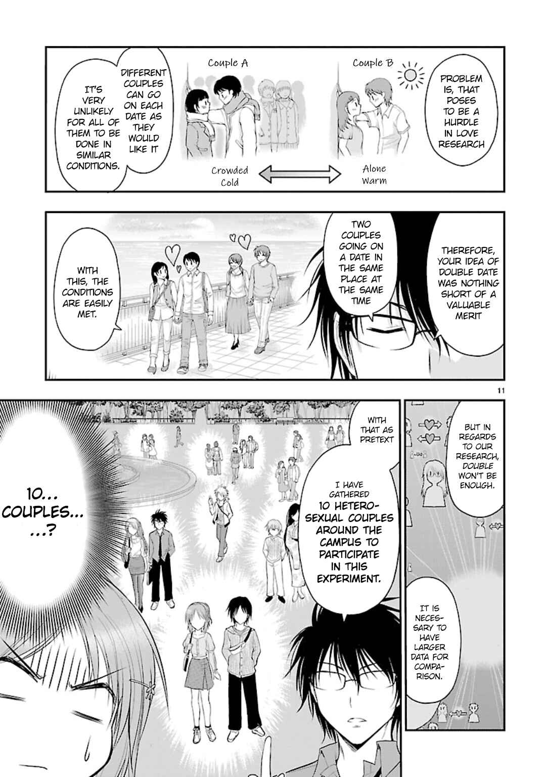 Page 11 Chapter 46 Rikei ga Koi ni Ochita no de Shoumei shitemita