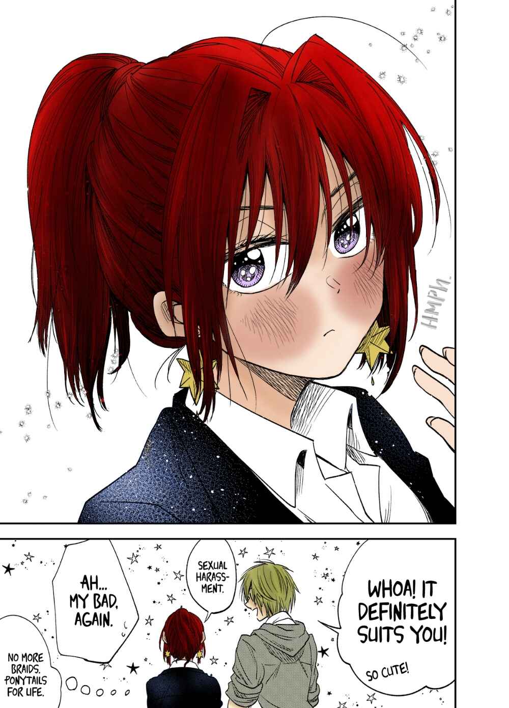 Page 3 Chapter 2 Bukiyou na Kouhai (Fan Colored)