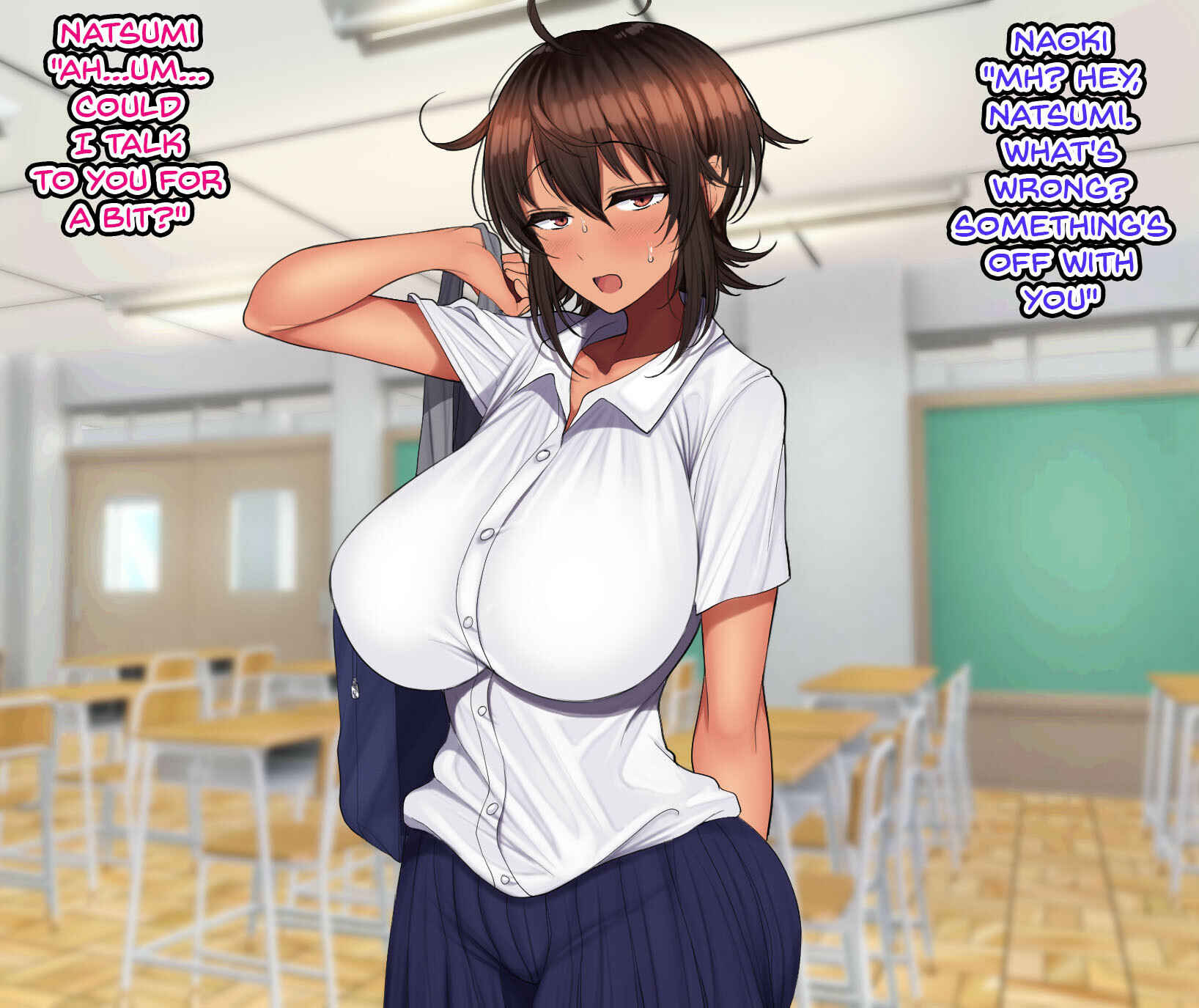 Page 4 Chapter 8 A Story About Having Sex With a Girl That Acts Like Its No Big Deal Since We Are Like Guy Friends