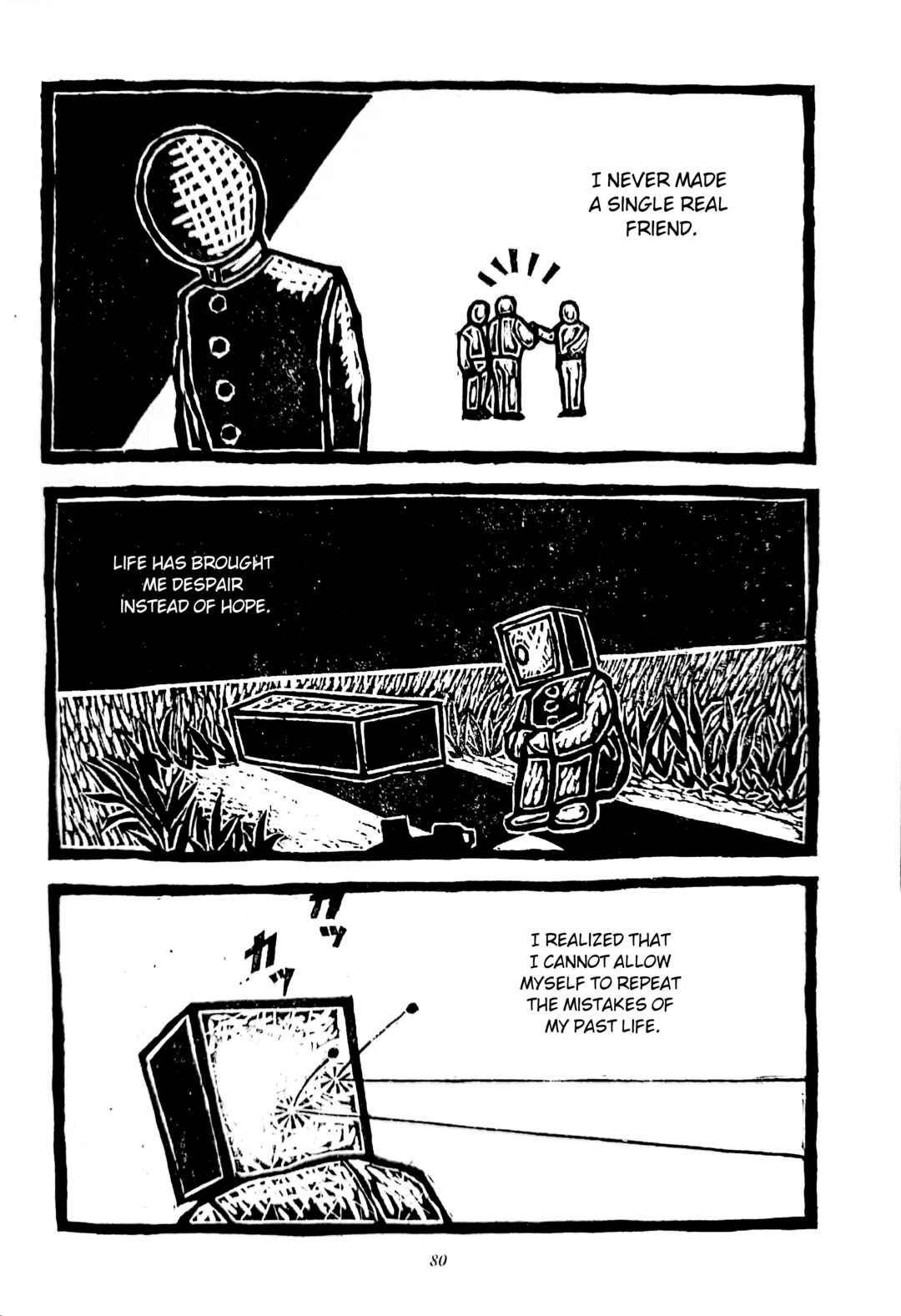 Page 23 Chapter 4 Man with a wardrobe on his head