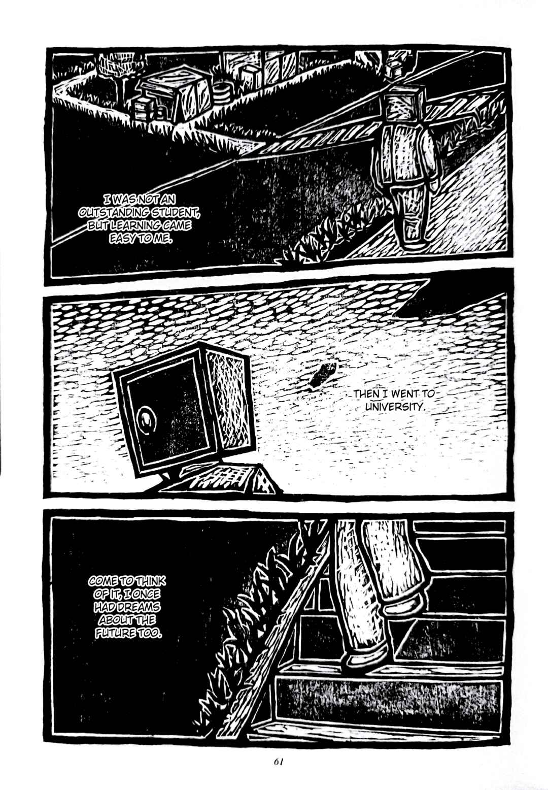 Page 4 Chapter 4 Man with a wardrobe on his head