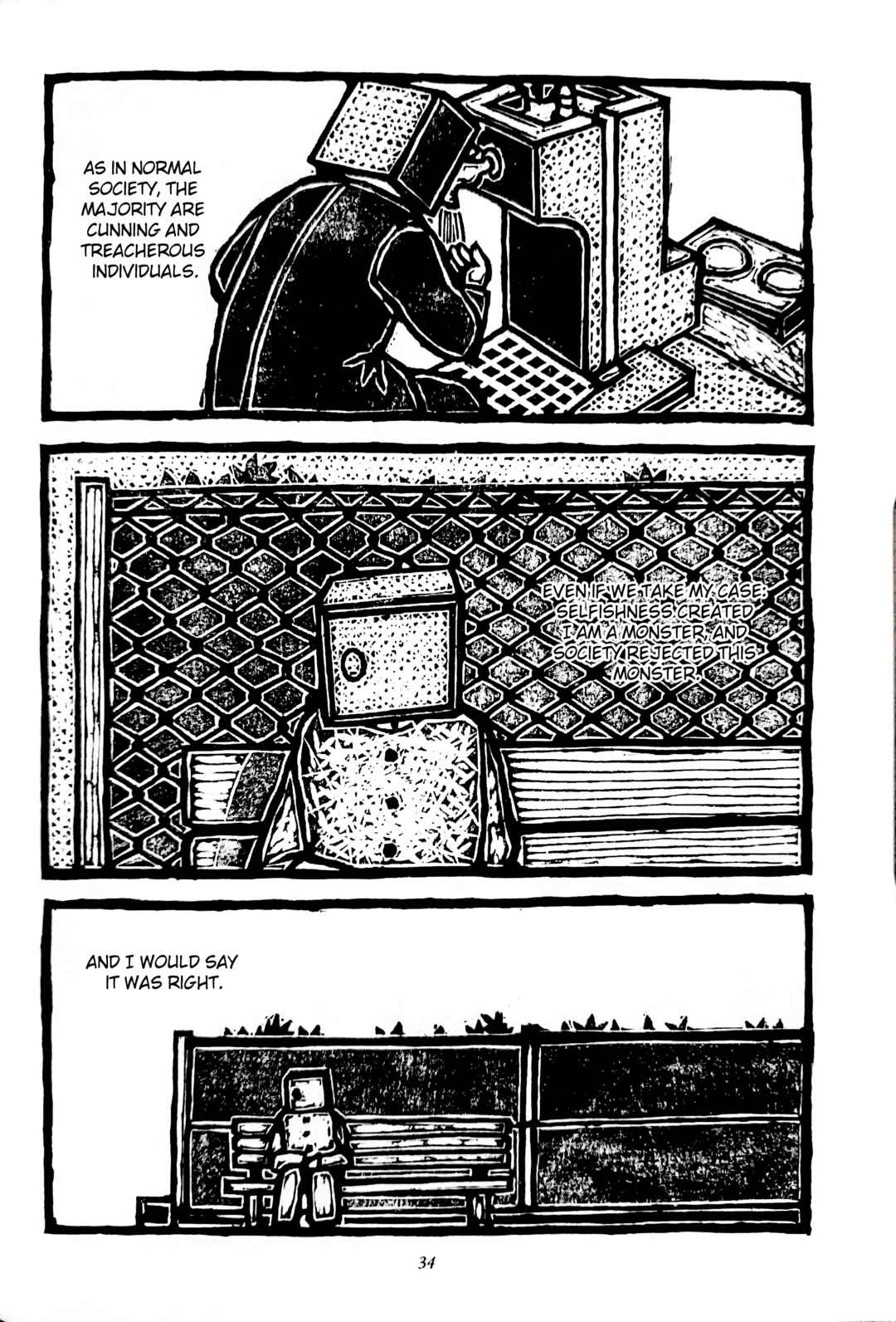 Page 5 Chapter 2 Man with a wardrobe on his head