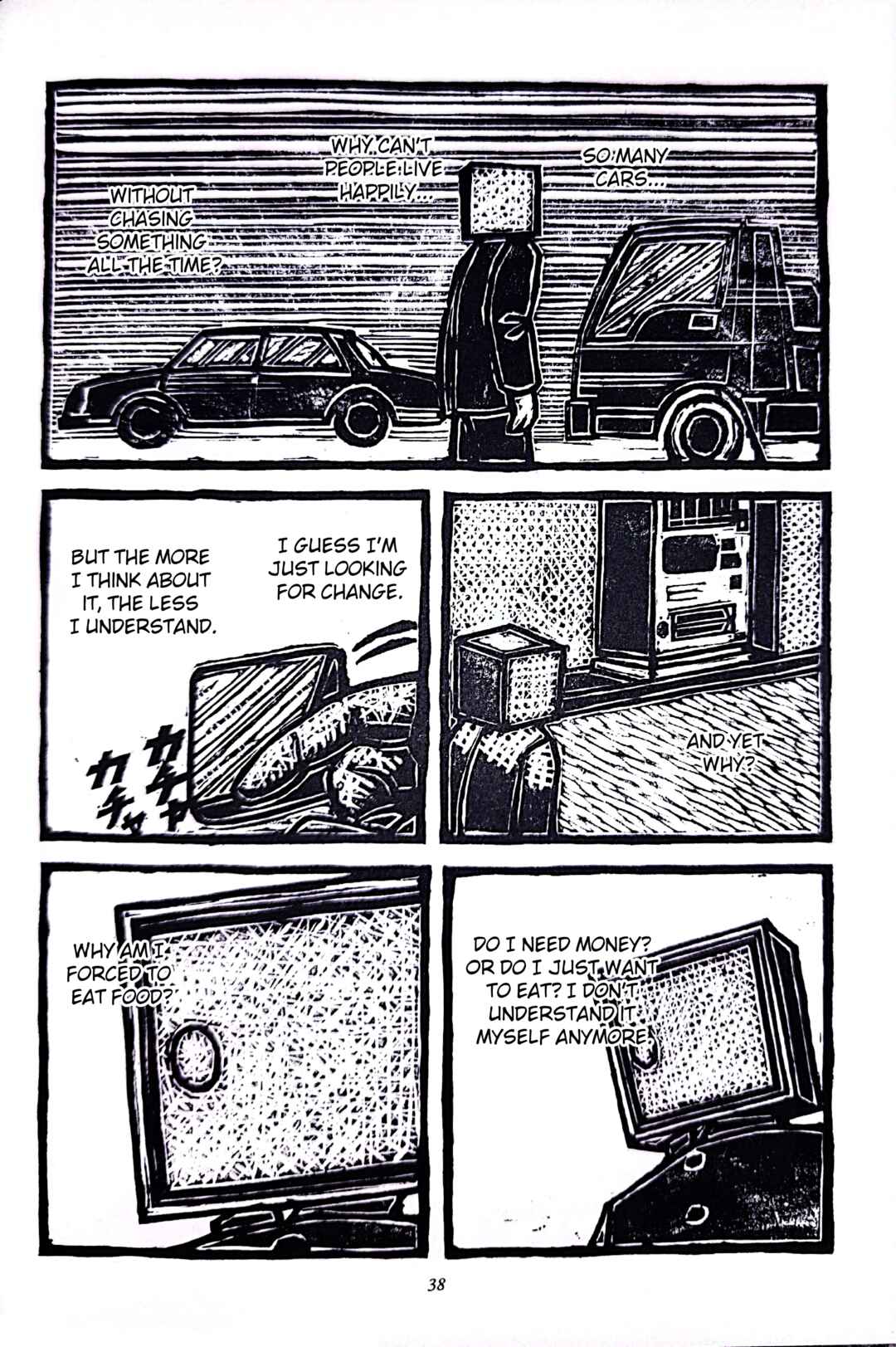 Page 9 Chapter 2 Man with a wardrobe on his head