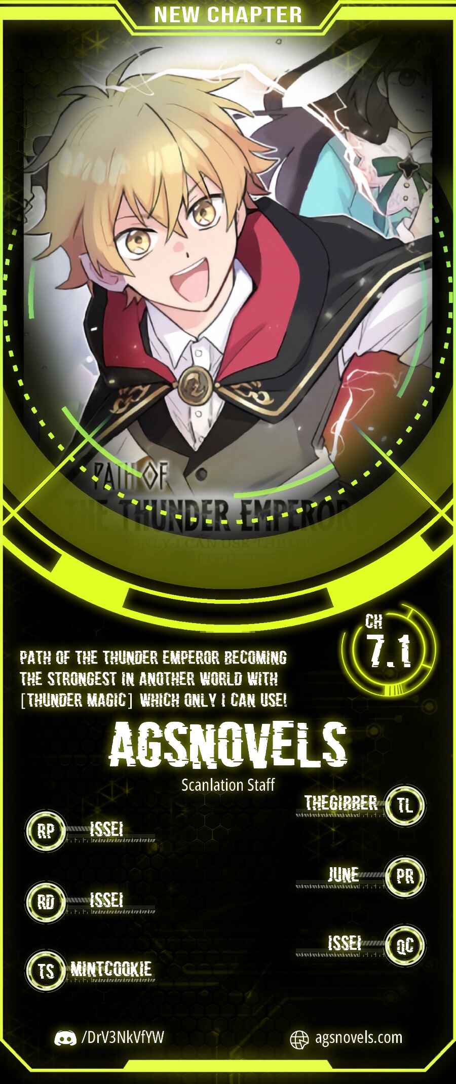 Page 1 Chapter 7.1 Raitei no Kiseki ~Ore dake Tsukaeru Kaminari Majutsu de Isekai Saikyou ni!~