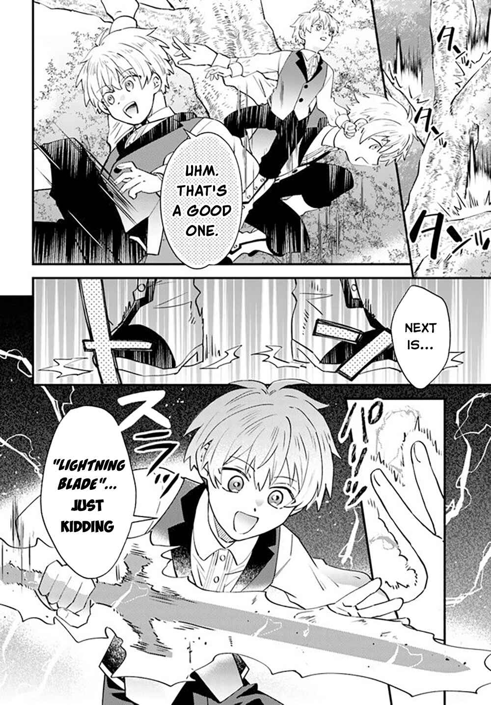 Page 21 Chapter 2 Raitei no Kiseki ~Ore dake Tsukaeru Kaminari Majutsu de Isekai Saikyou ni!~