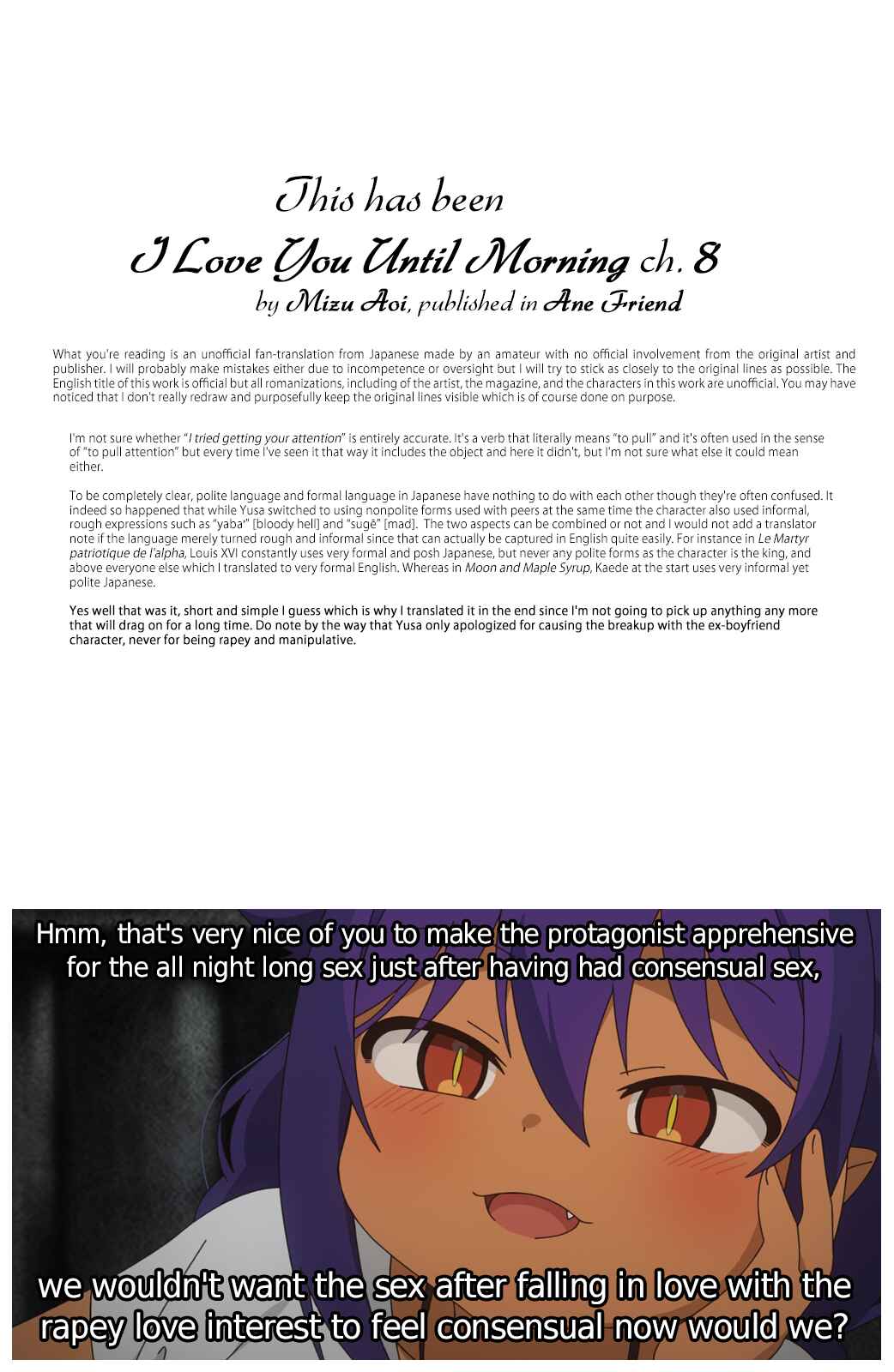 Page 35 Chapter 8 I Love You Until Morning