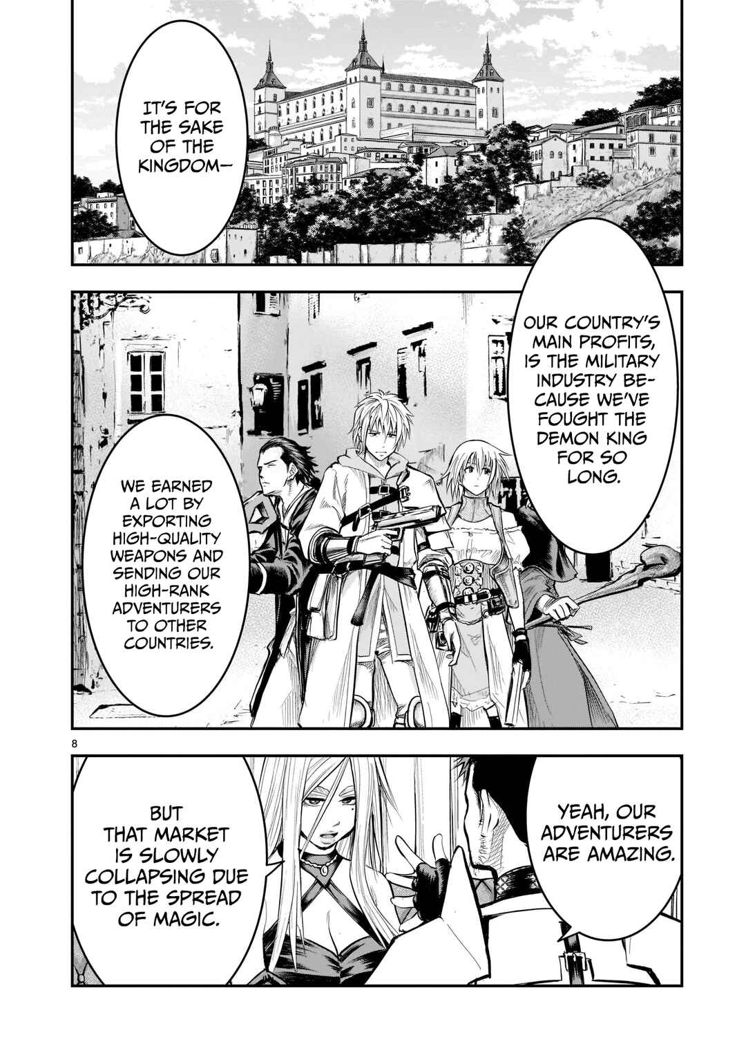 Page 9 Chapter 4 Moto Saikyou Yuusha no Saishuushoku