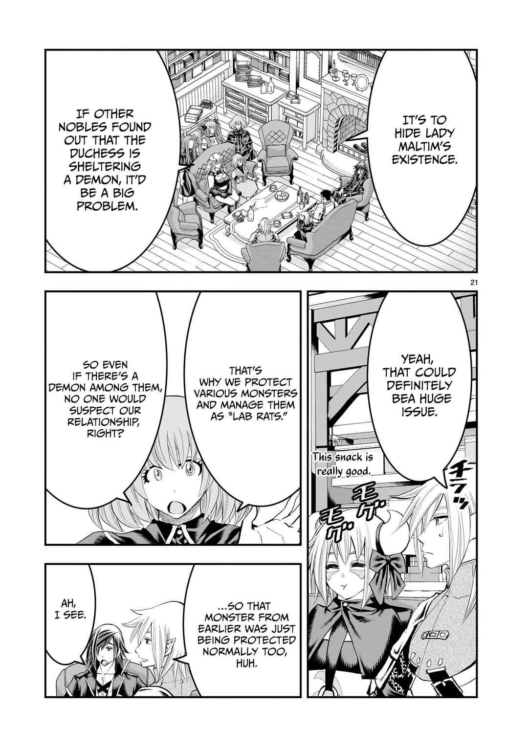 Page 22 Chapter 28 Moto Saikyou Yuusha no Saishuushoku