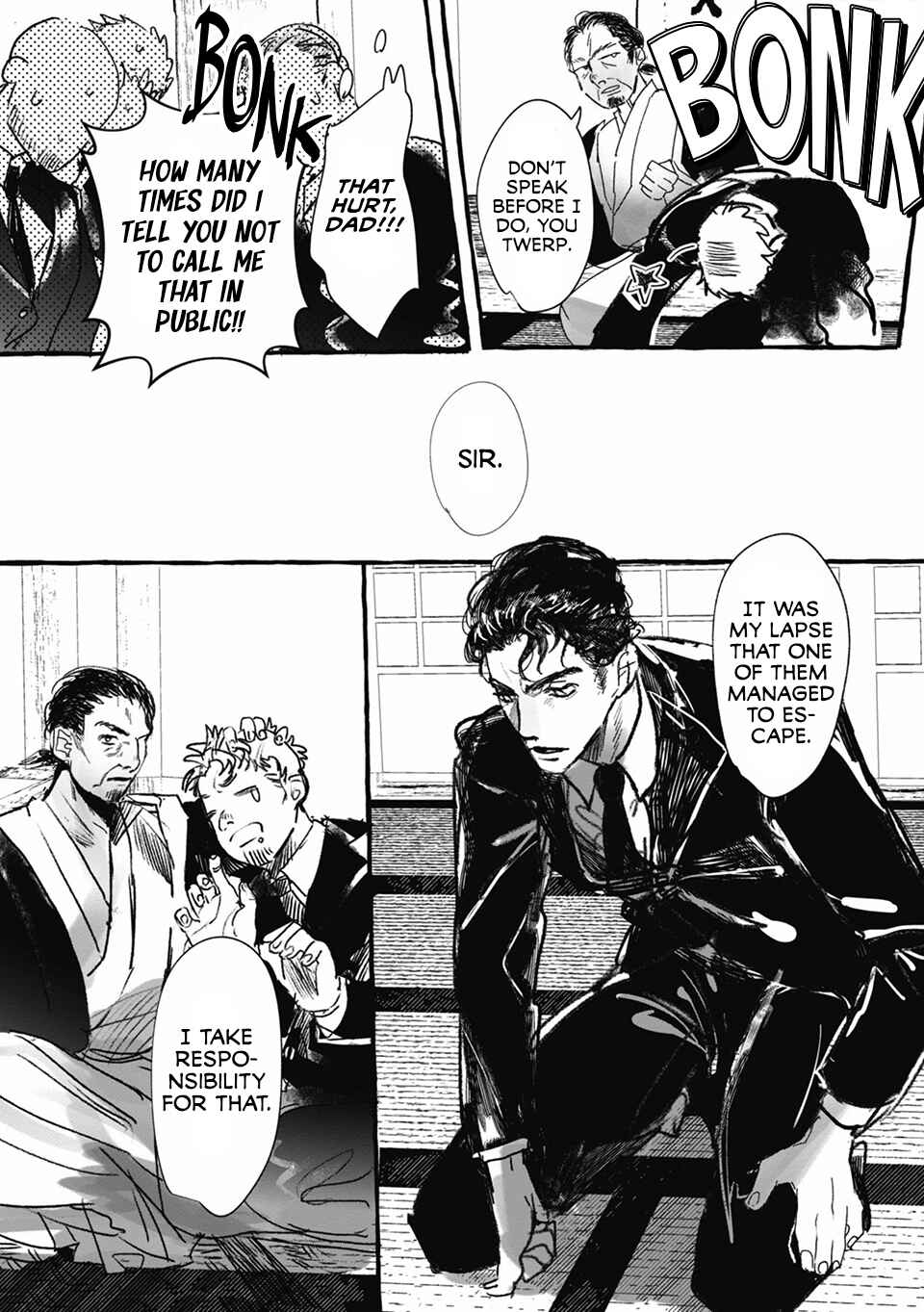Page 18 Chapter 5 Kuroki Kemono to Yoru no Hana