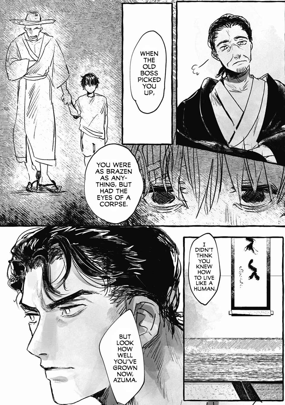 Page 19 Chapter 5 Kuroki Kemono to Yoru no Hana