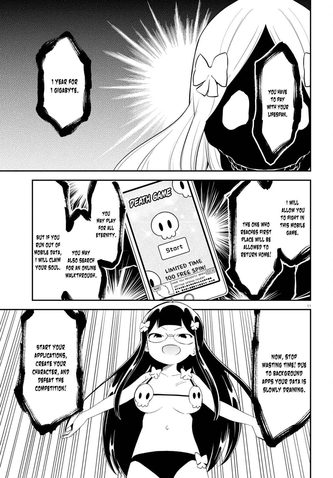 Page 11 Chapter 15 Isekai Death Game ni Tensou sarete Tsurai